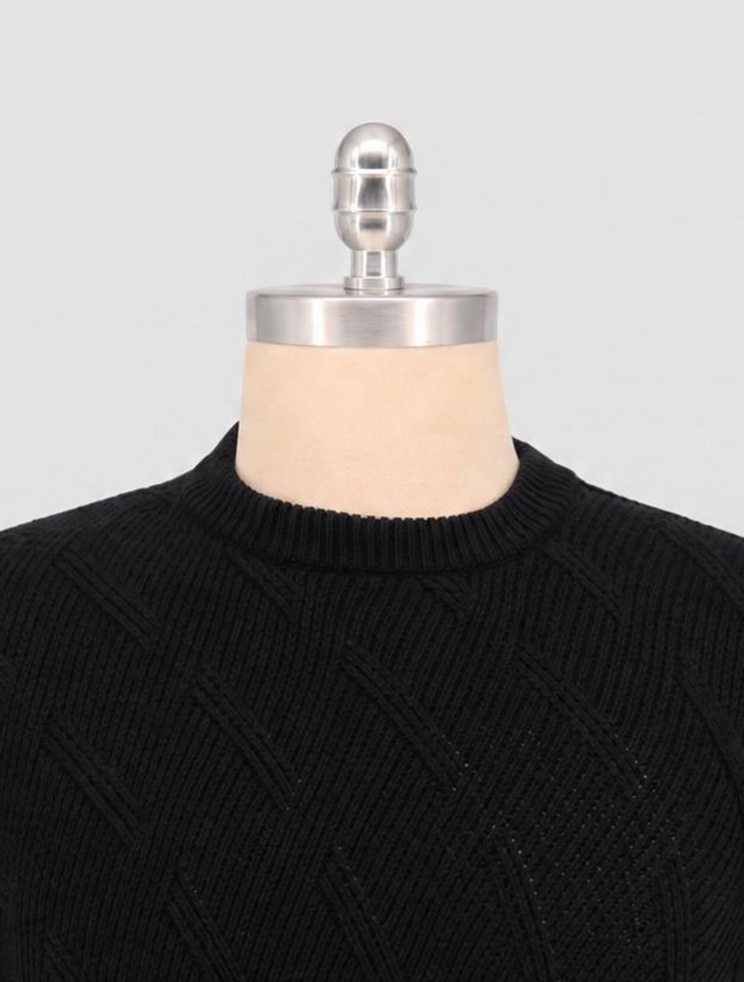 Kiton Blue Vicuna Bolivia Sweater Crewneck