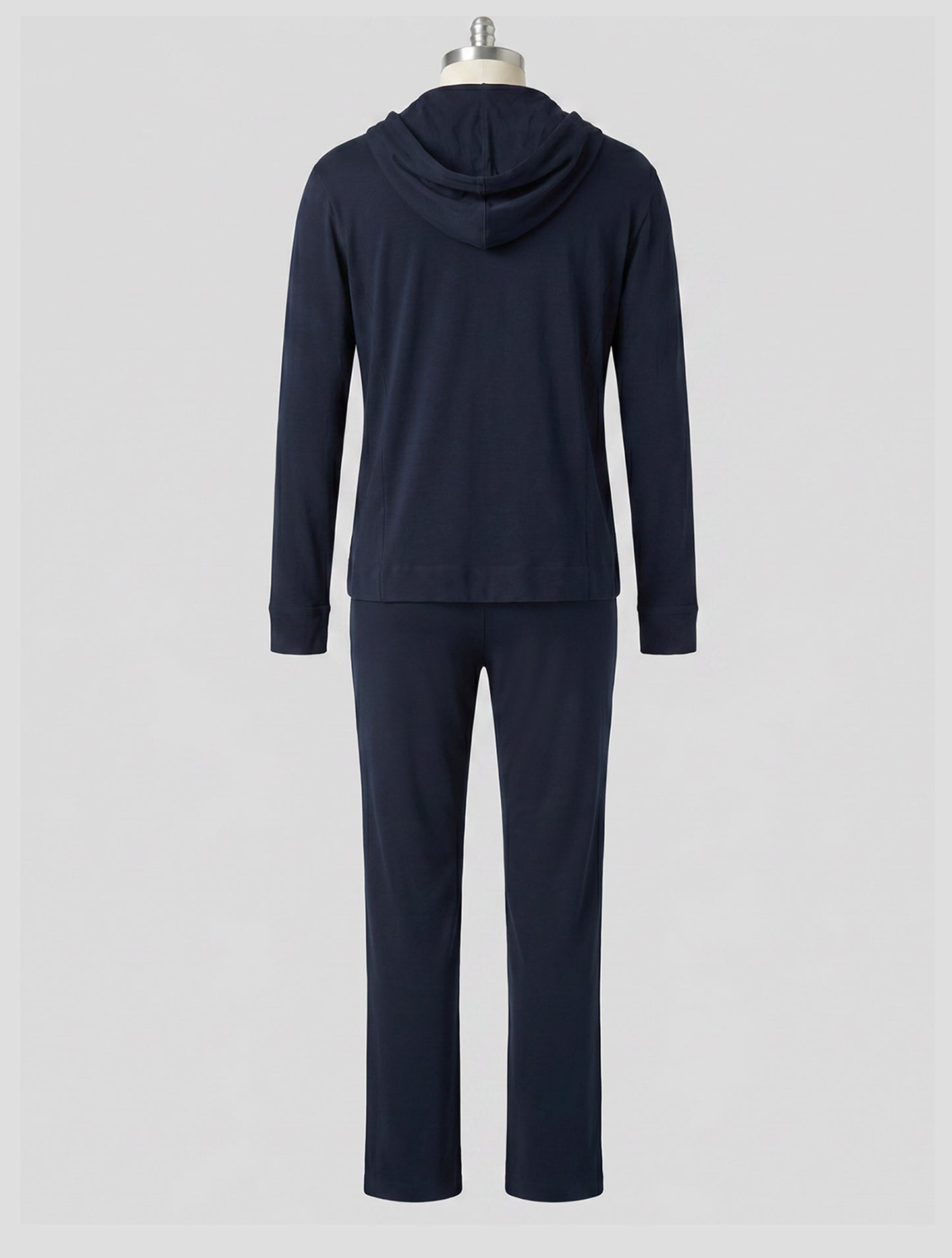 Kiton Blue Cotton Cashmere Pajamas
