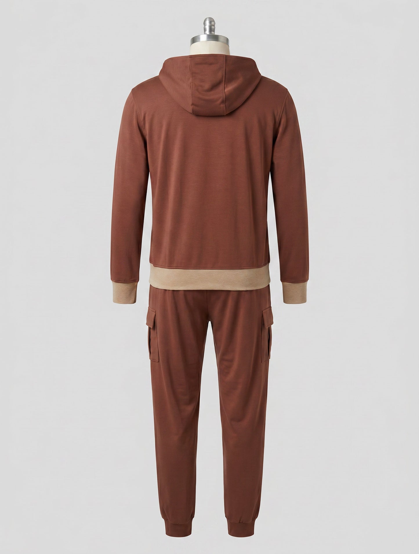Kiton Brown Cotton Ea Tracksuit