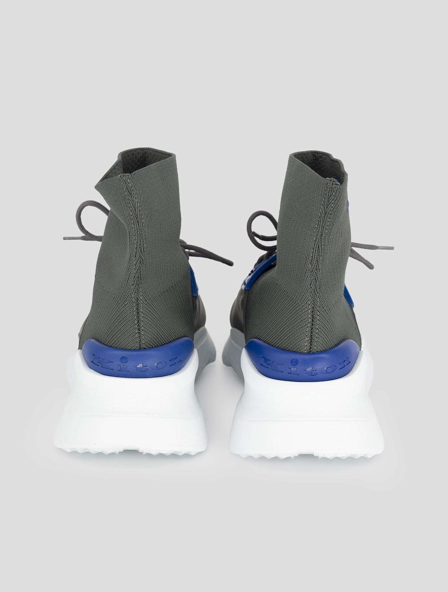 Kiton Knt Gray Pl Ea Sneakers
