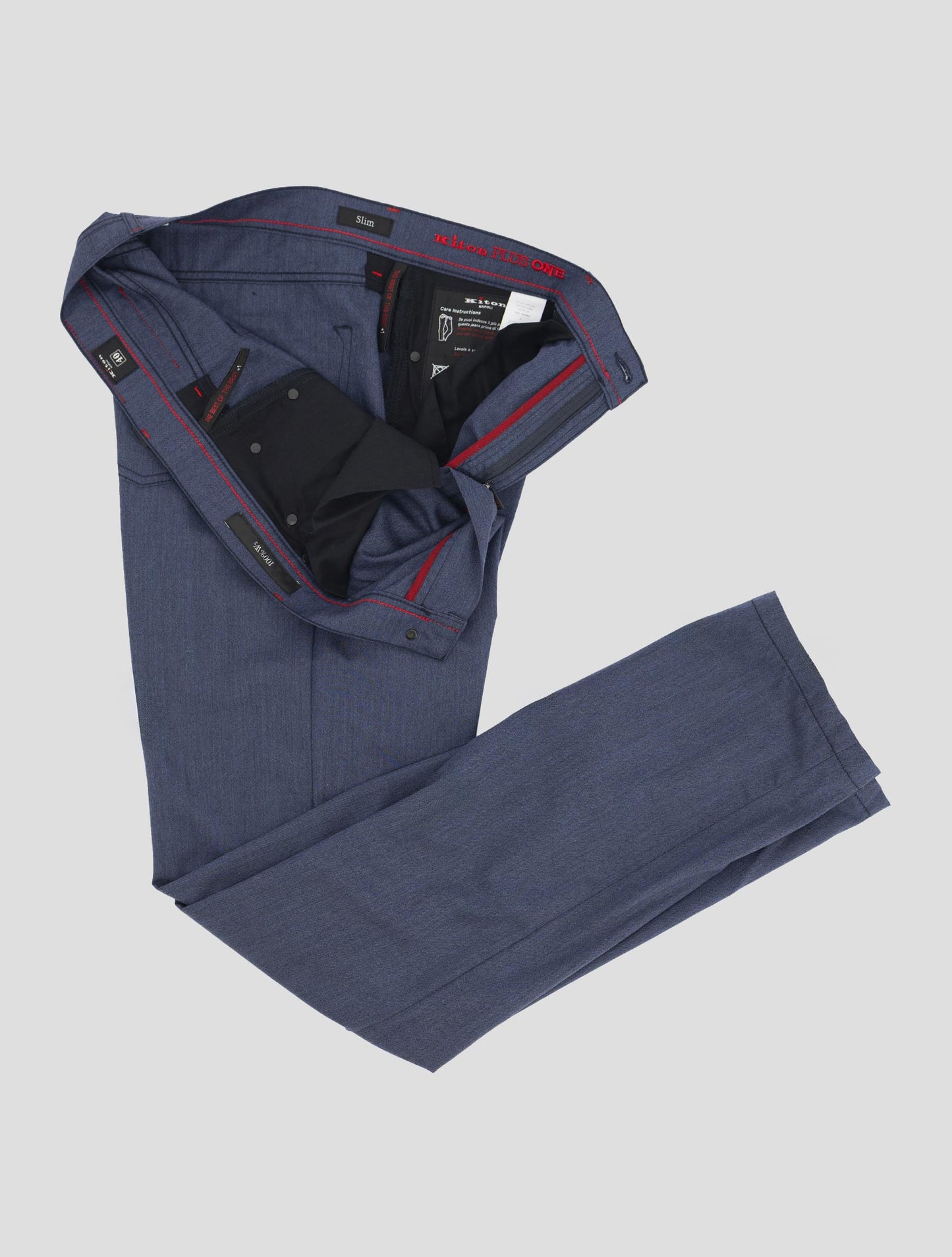 Kiton Blue Cashmere Jeans Special Edition