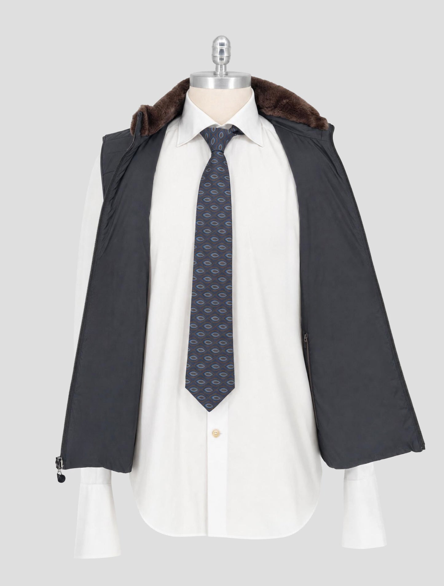 Kiton Blue Pa Gilet