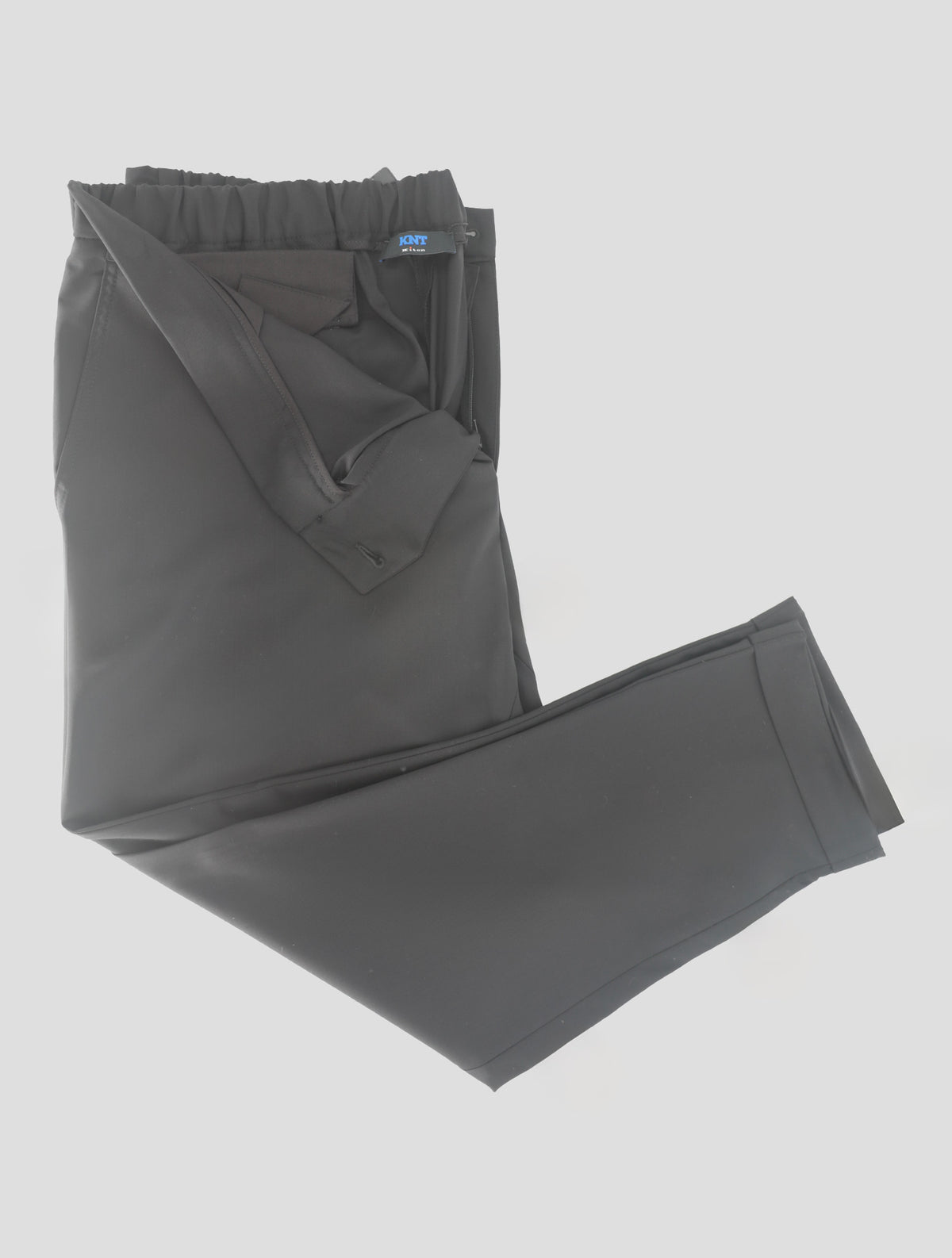Kiton KNT Black Virgin Wool Pants