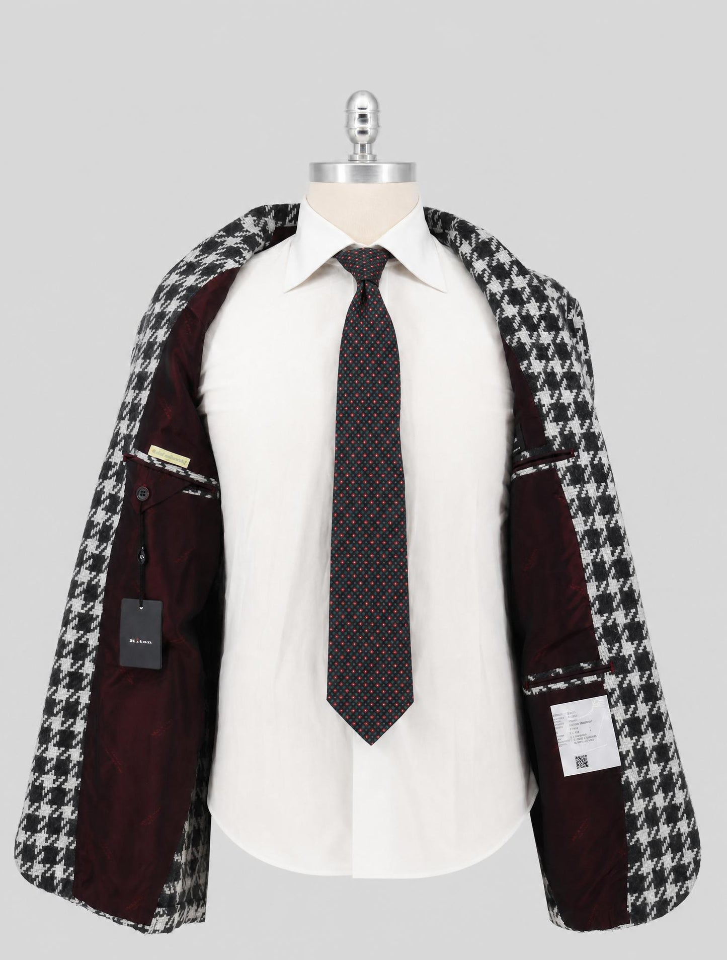 Kiton Gray Cashmere Blazer