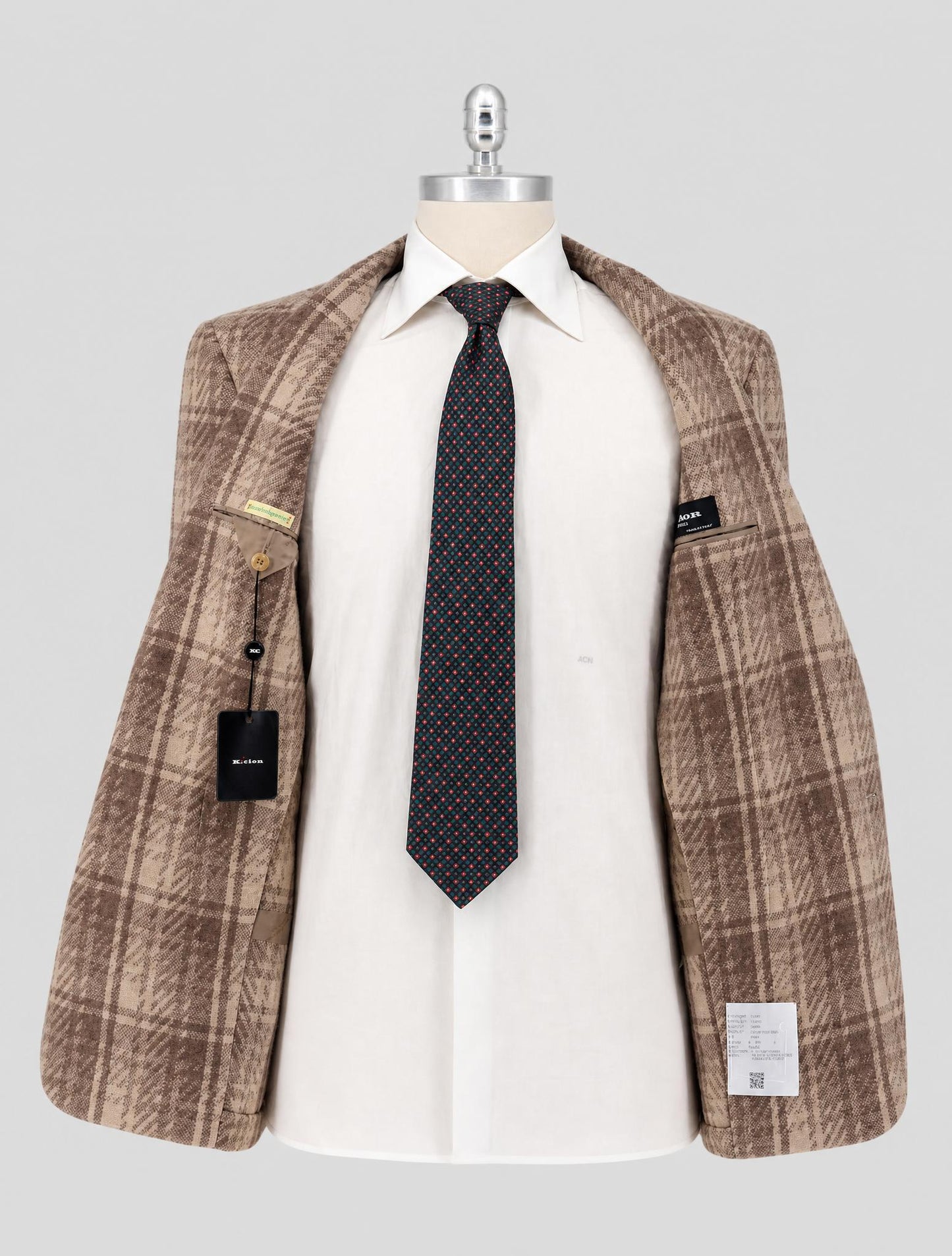 Kiton Brown Cashmere Blazer