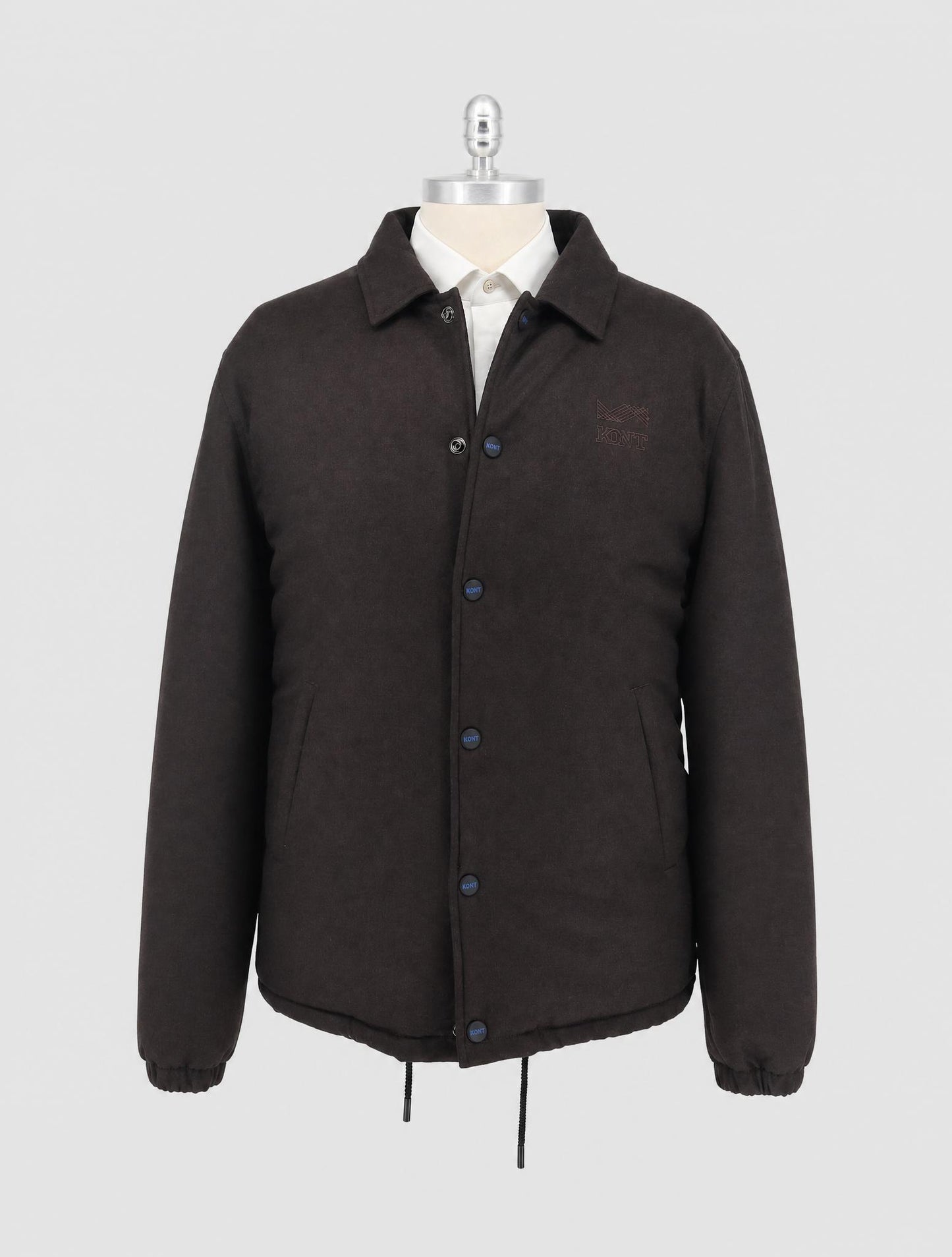 Kiton Knt Brown Pa Coat