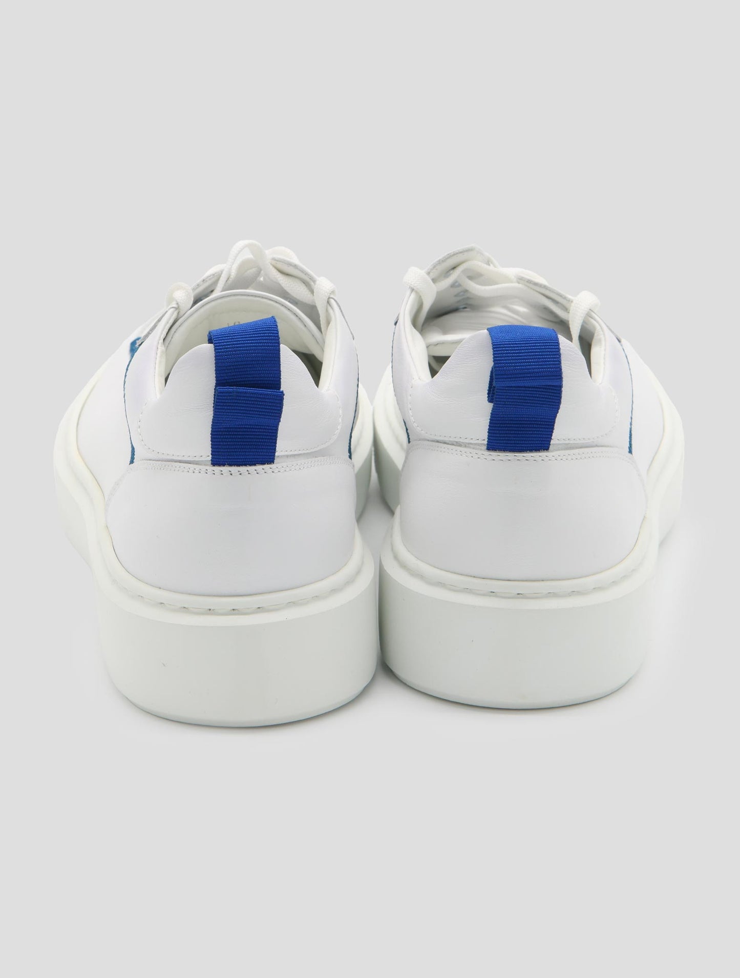 Kiton Knt White Leather Sneakers