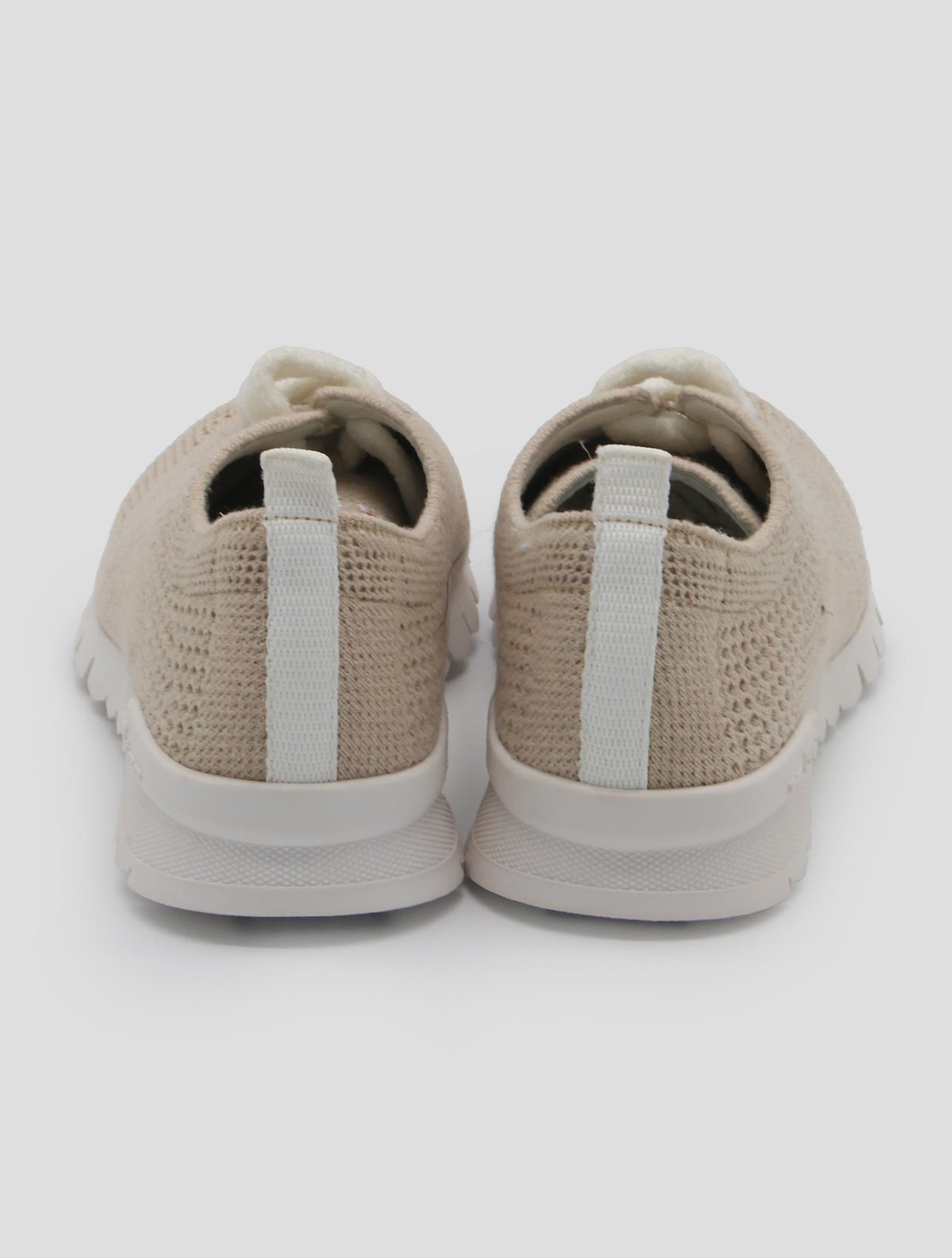 Kiton Beige Cashmere Pl  Sneakers Women