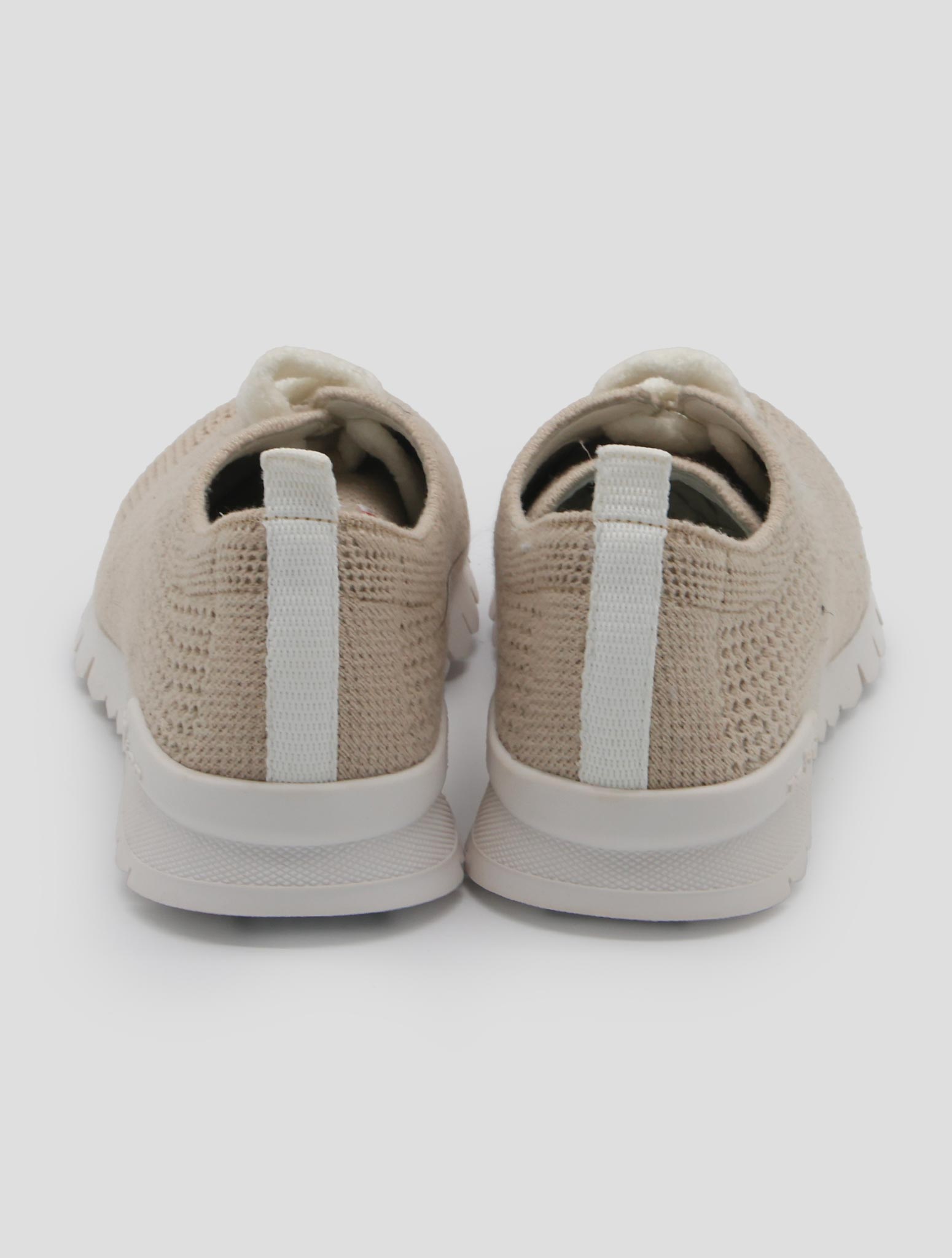 Kiton Beige Cashmere Pl  Sneakers Women