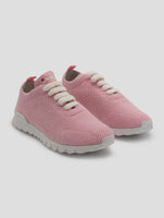 Kiton Pink Cashmere Pl  Sneakers Women