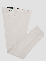Kiton Gray Cotton Ea Pants