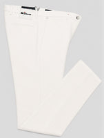 Kiton White Cotton Ea Pants