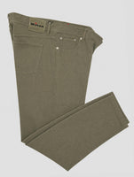 Kiton Green Cotton Cashmere  Jeans