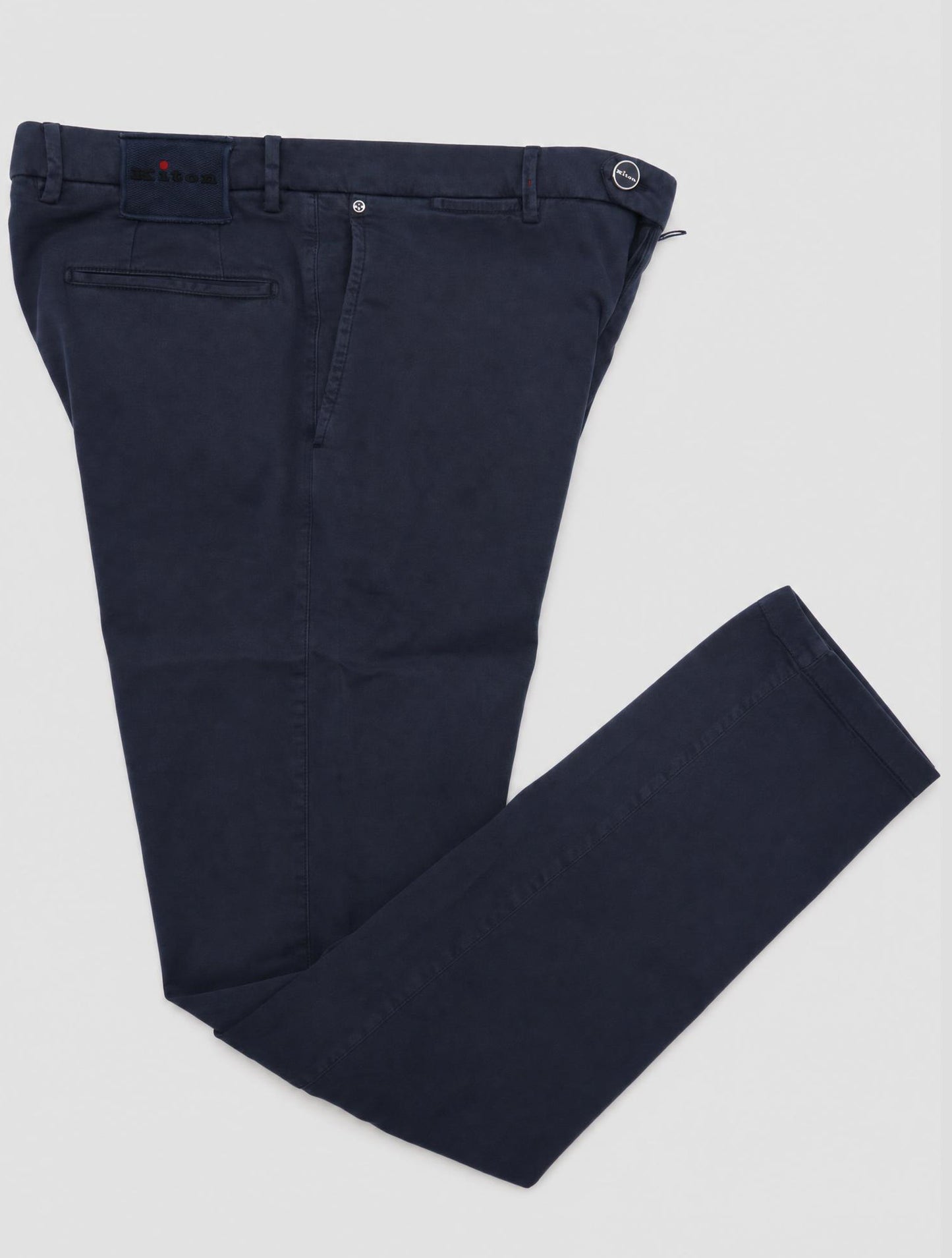 Kiton Blue Lyocell Ea Pants
