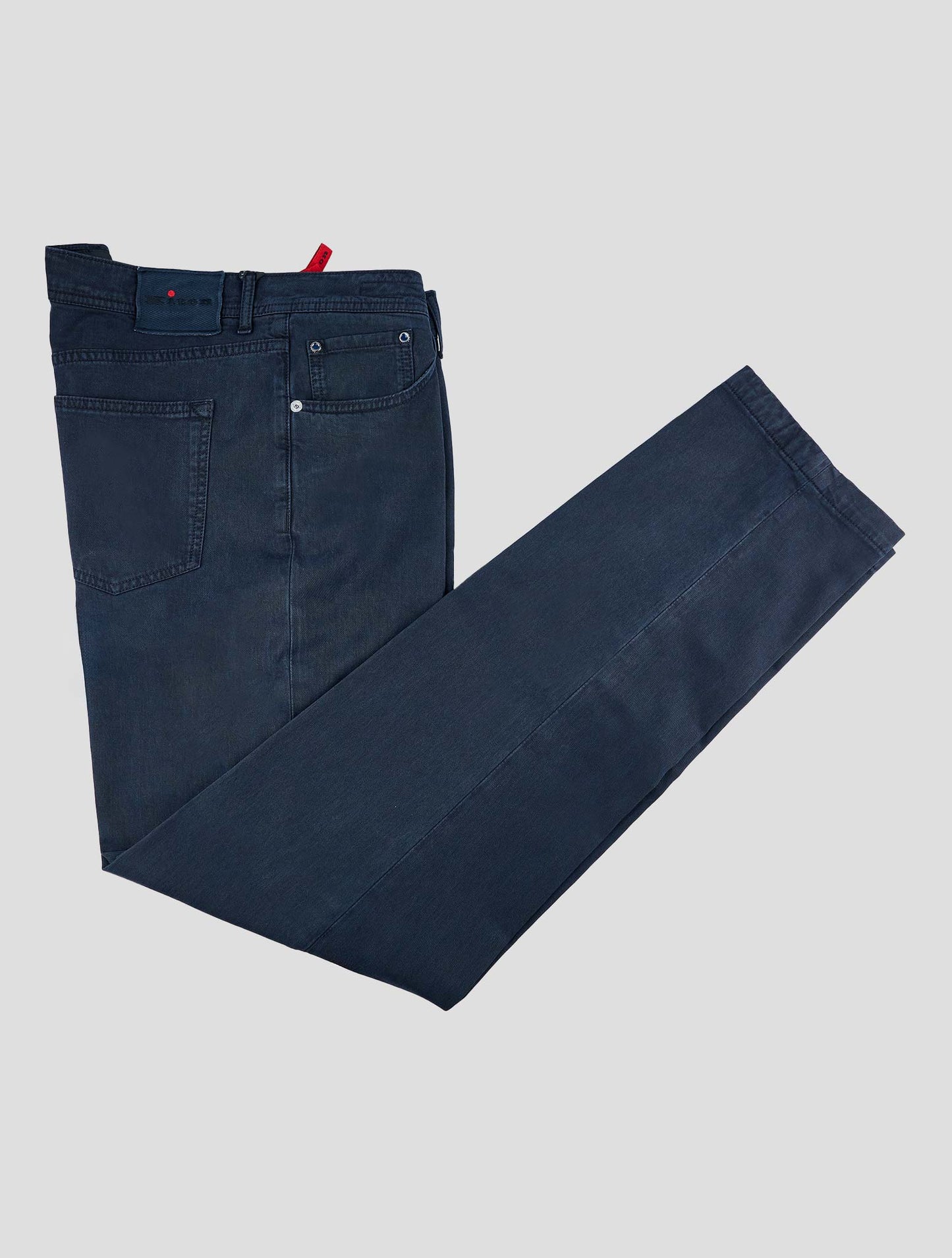 Kiton Yellow Lyocell Cotton Ea Jeans