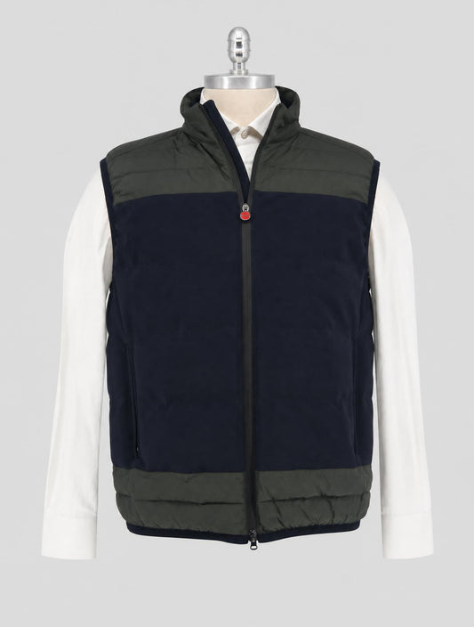 Kiton Green Blue Pl Pa Ea Gilet