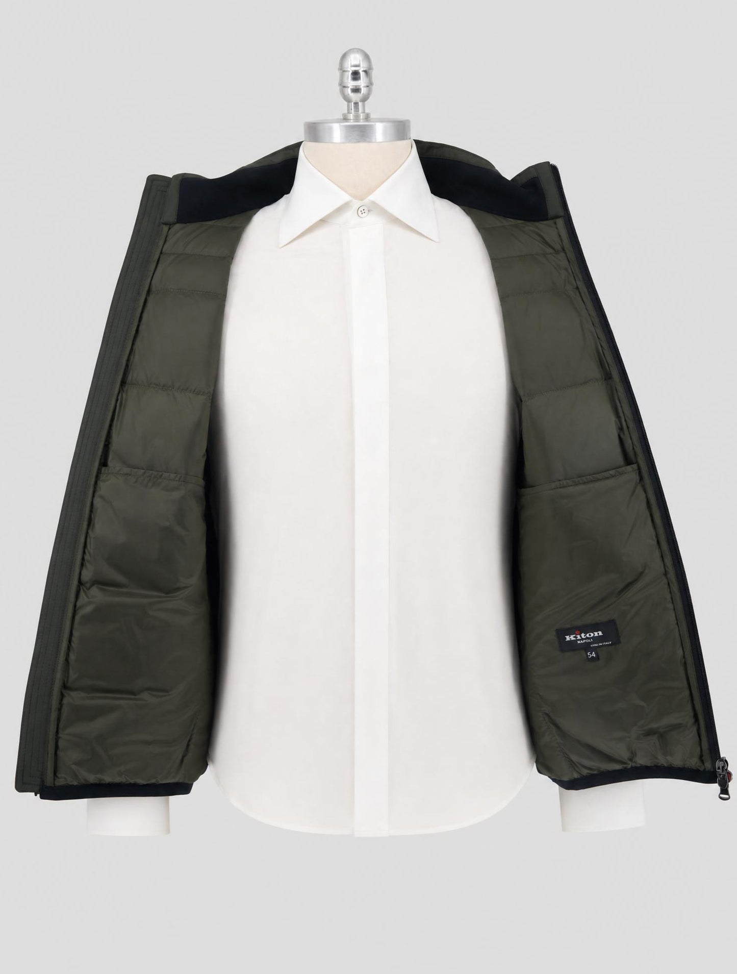 Kiton Green Blue Pl Pa Ea Gilet