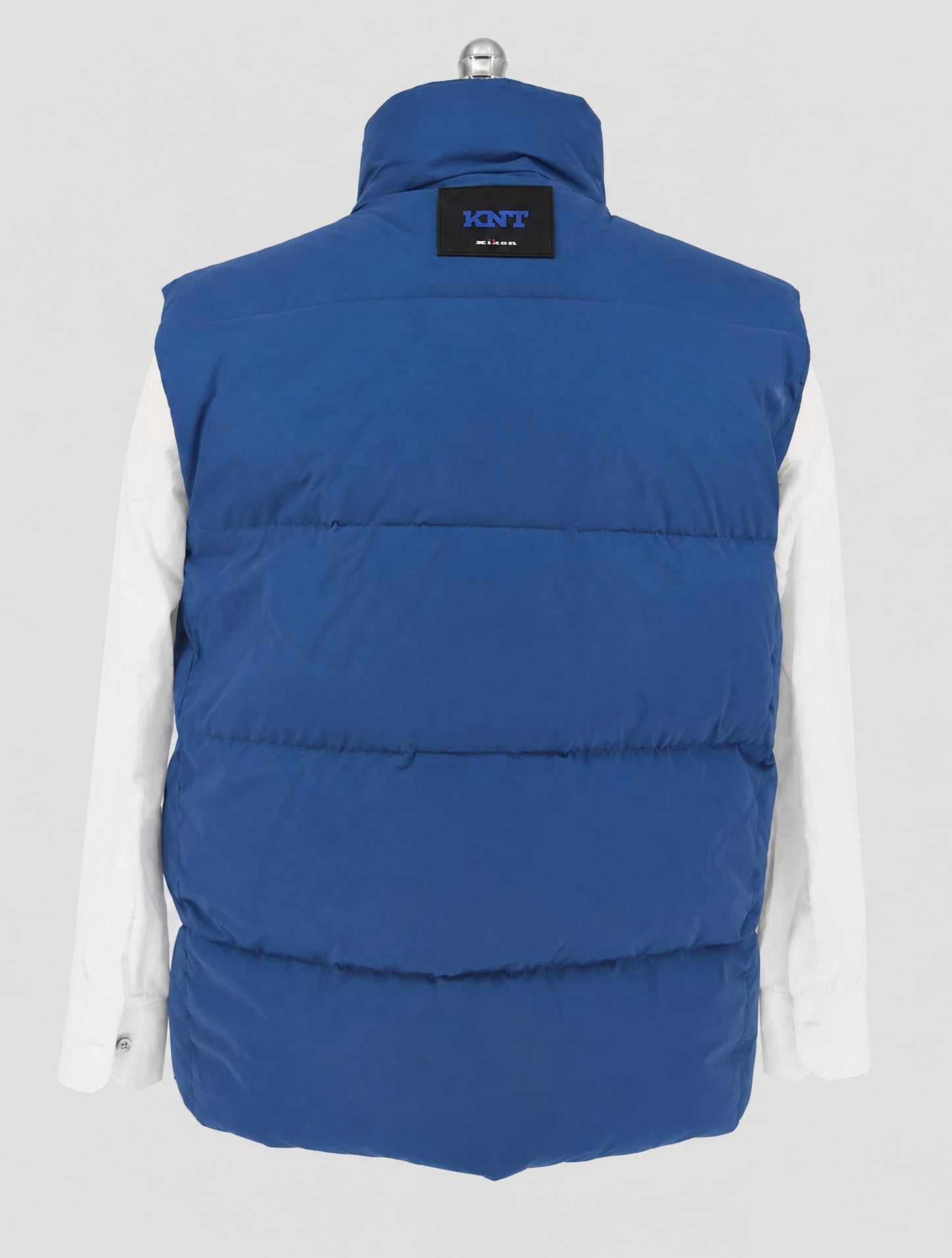 Kiton Knt Light Blue Pa Coat Gilet