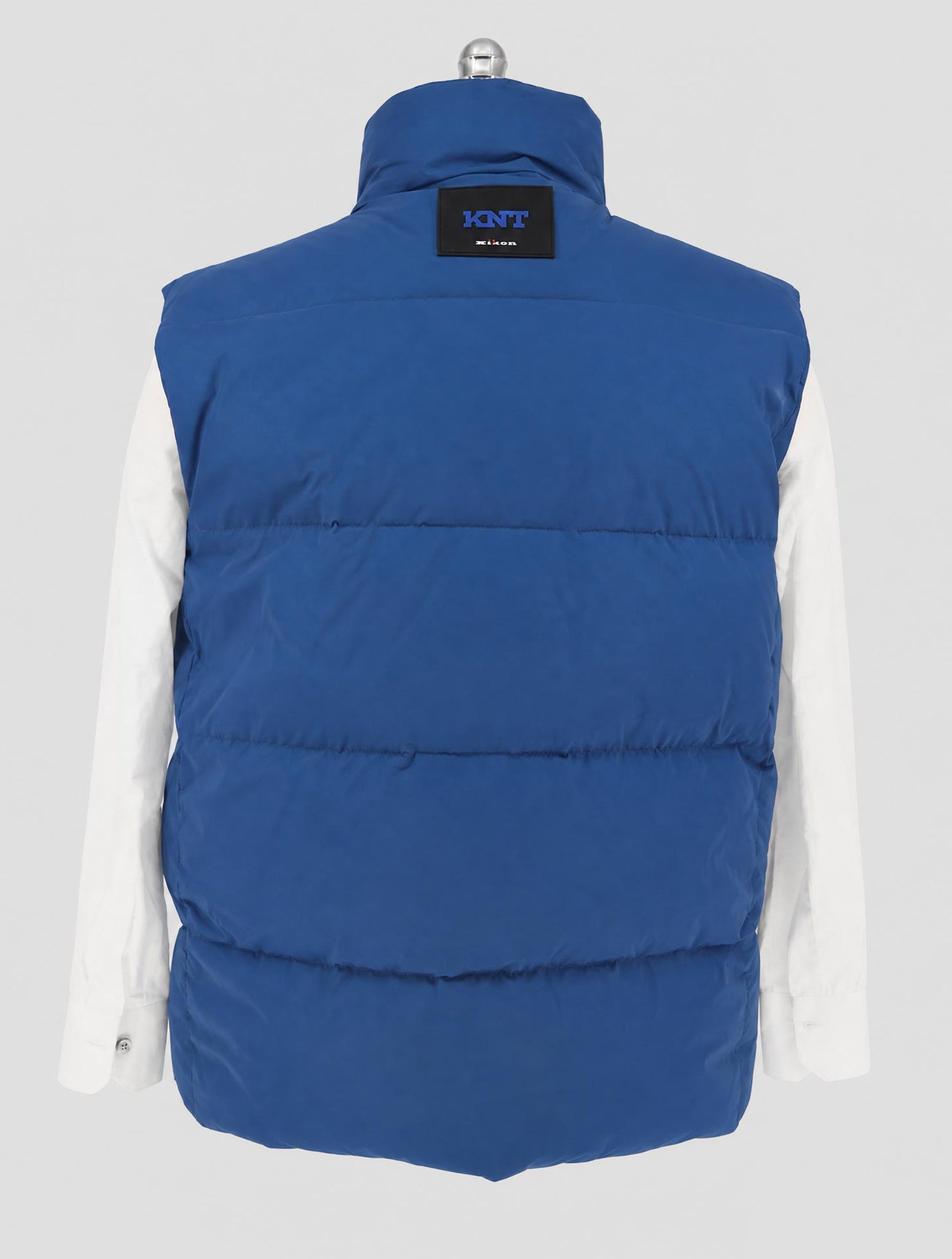 Kiton Knt Light Blue Pa Coat Gilet