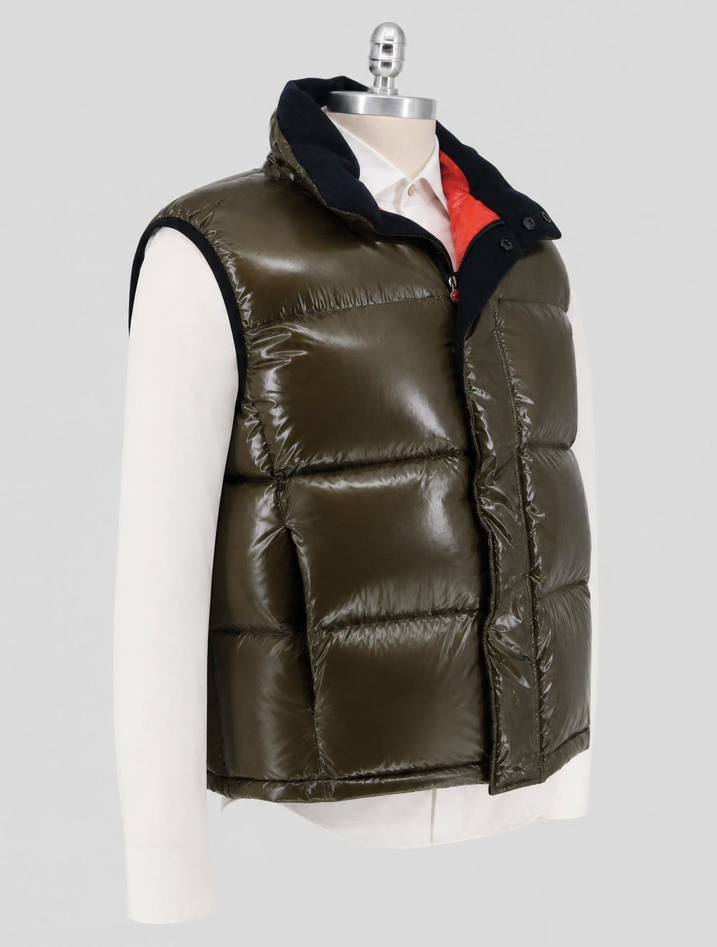 Kiton Green Pa Pu Gilet