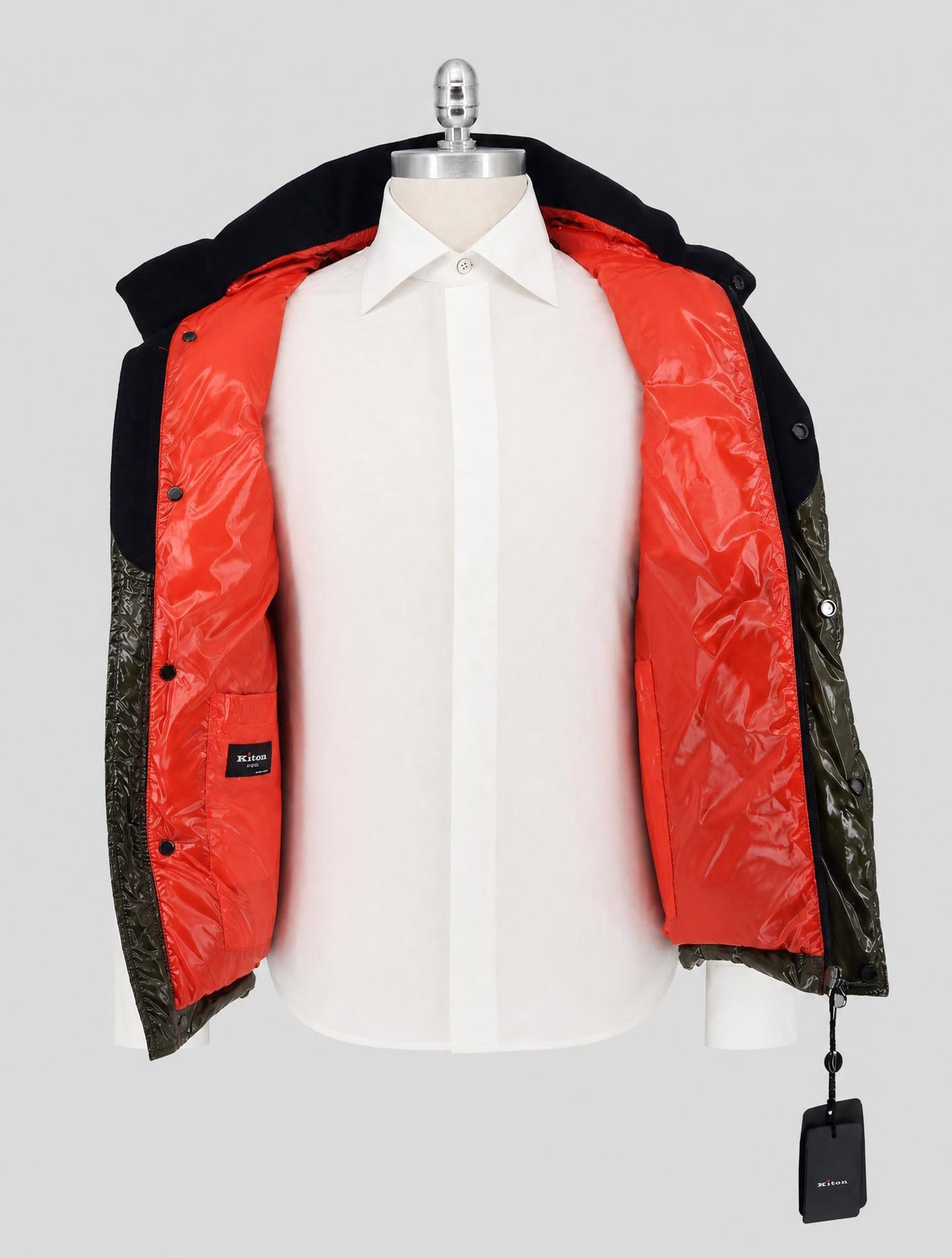 Kiton Green Pa Pu Gilet