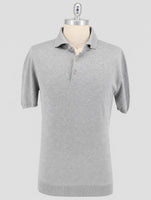 Kiton Gray Cotton Polo