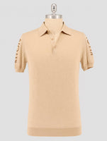 Kiton Beige Cotton Polo