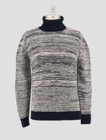 Kiton Blue Cashmere Sweater Turtleneck