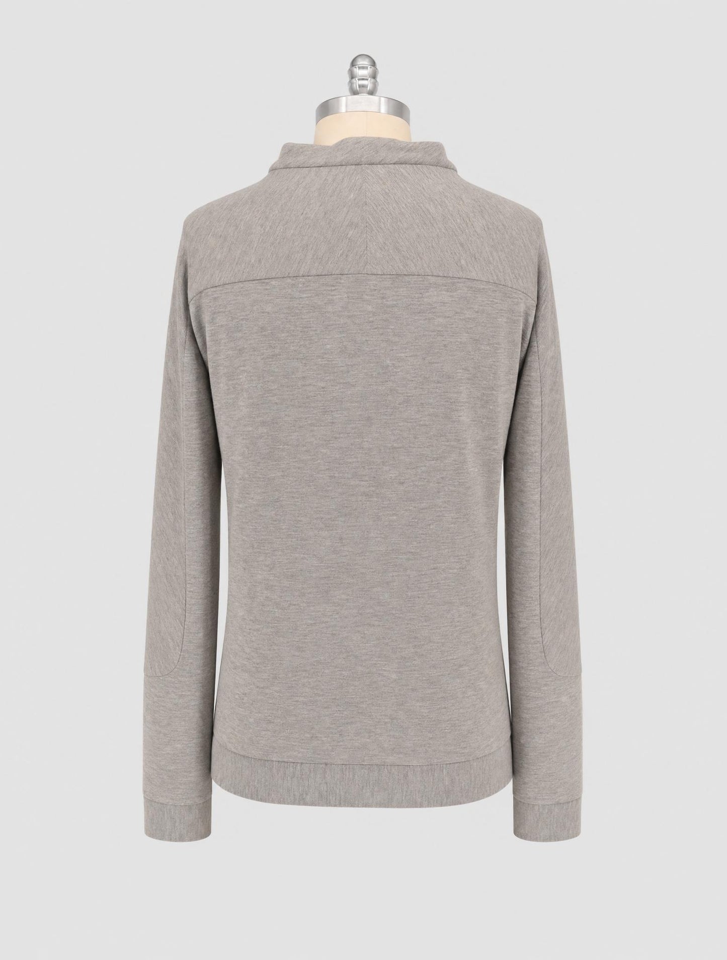 Kiton Knt Gray Cashmere Sweater Crewneck