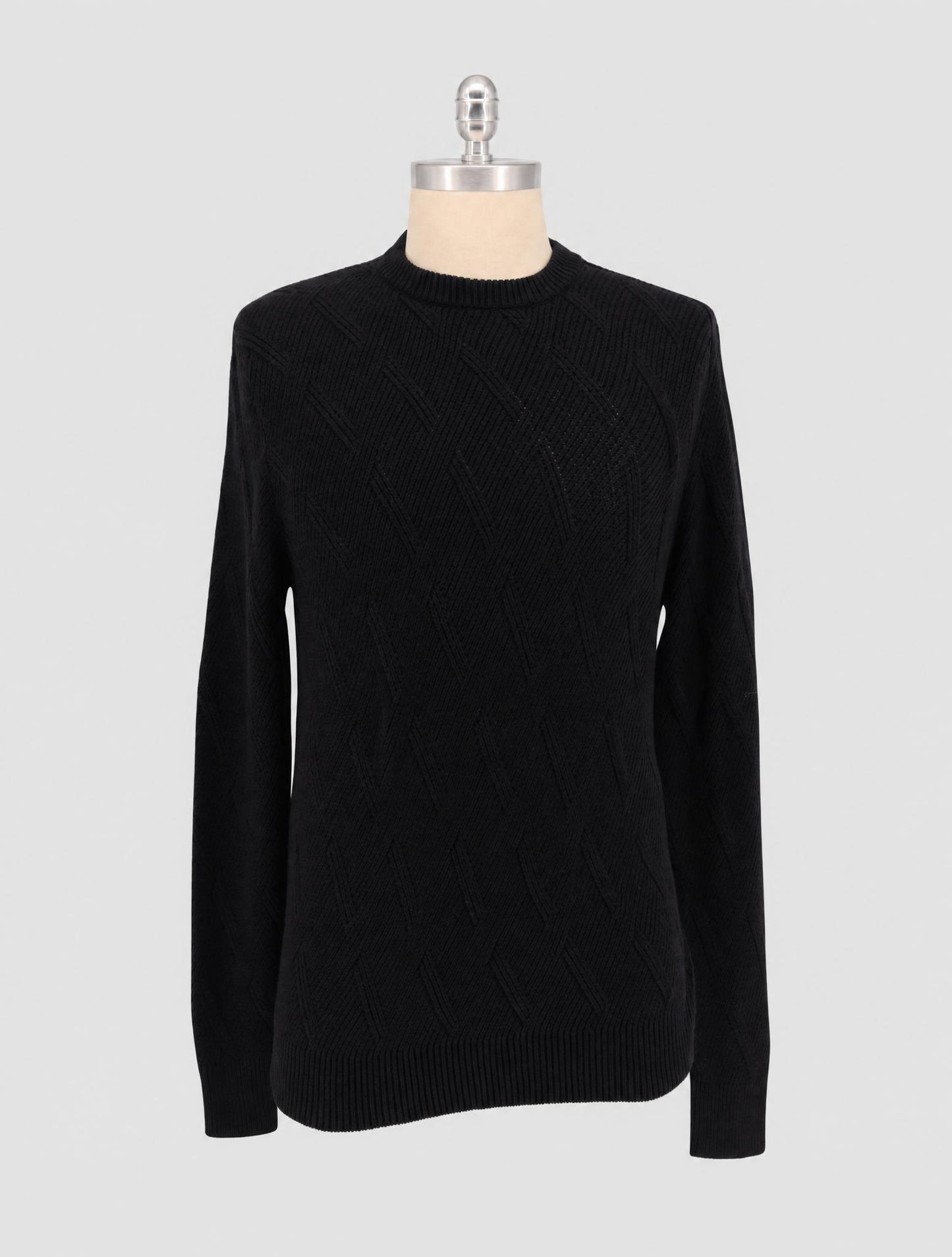 Kiton Blue Vicuna Bolivia Sweater Crewneck