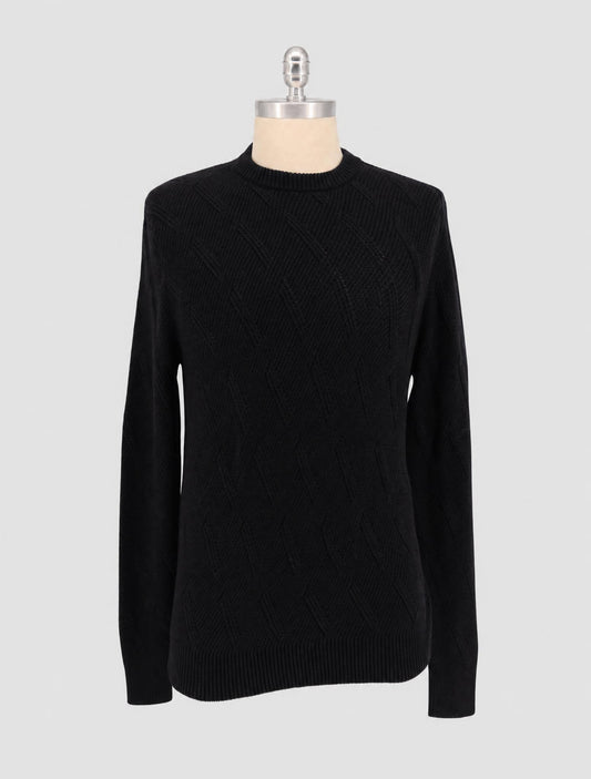 Kiton Blue Vicuna Bolivia Sweater Crewneck