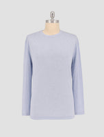 Kiton Light Blue Coton Cashmere T-Shirt