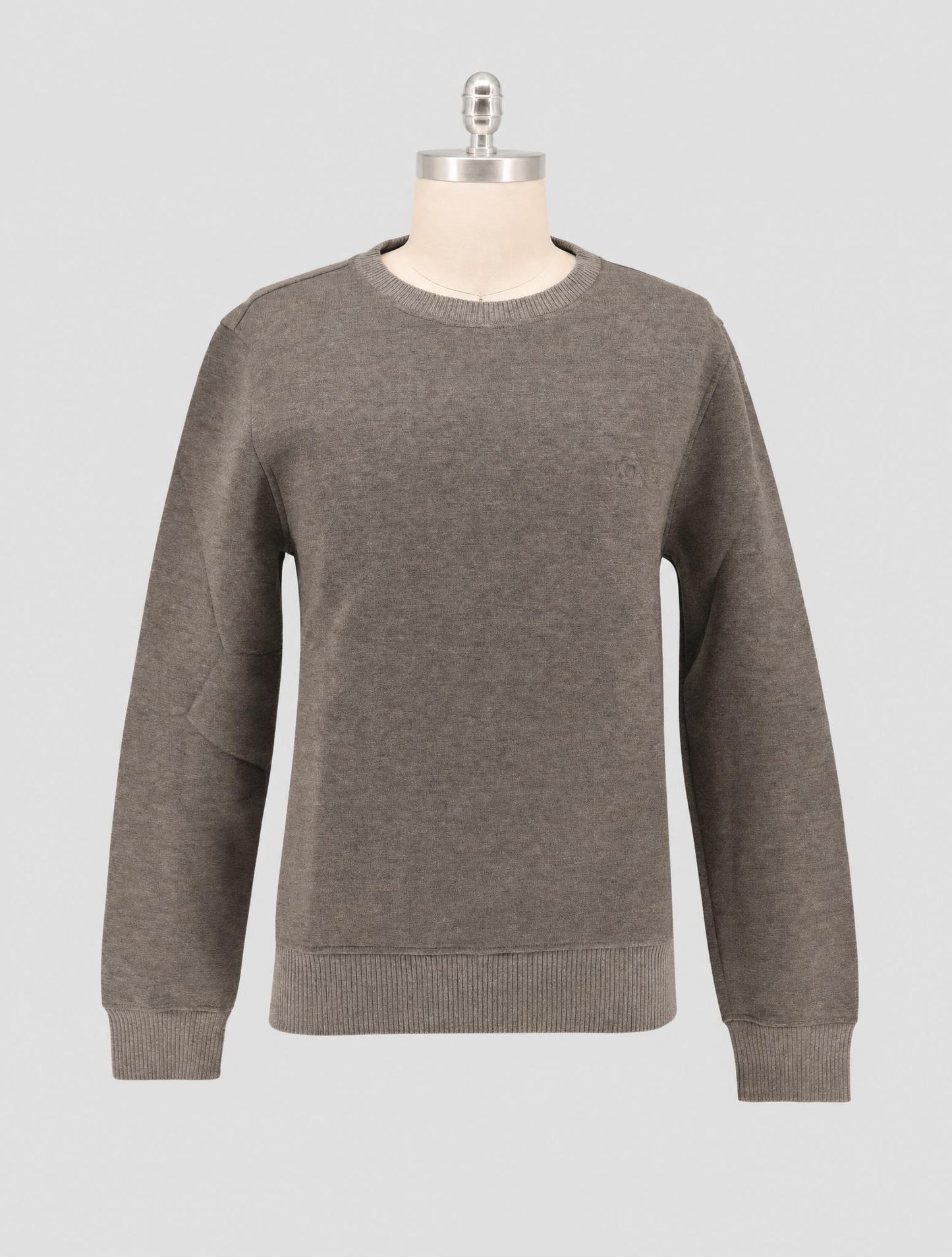 Kiton Knt Gray Viscose Ea Sweater Crewneck