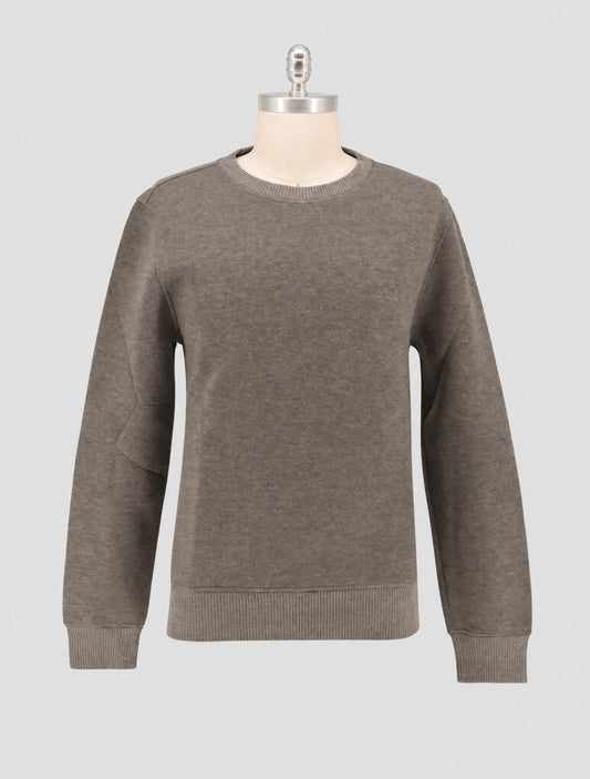 Kiton Knt Gray Viscose Ea Sweater Crewneck