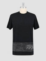 Kiton Knt Black Cotton T-Shirt