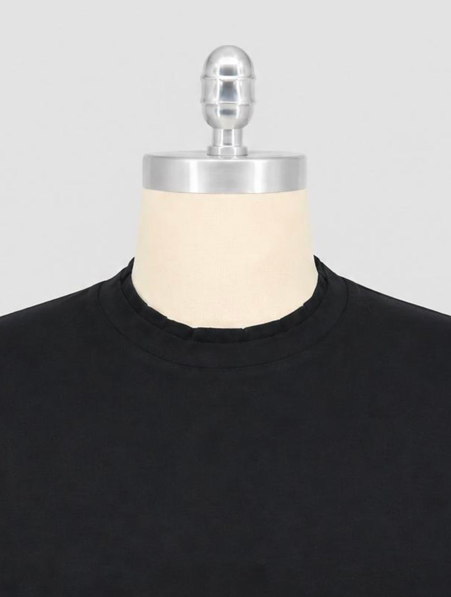 Kiton Knt Black Cotton T-Shirt