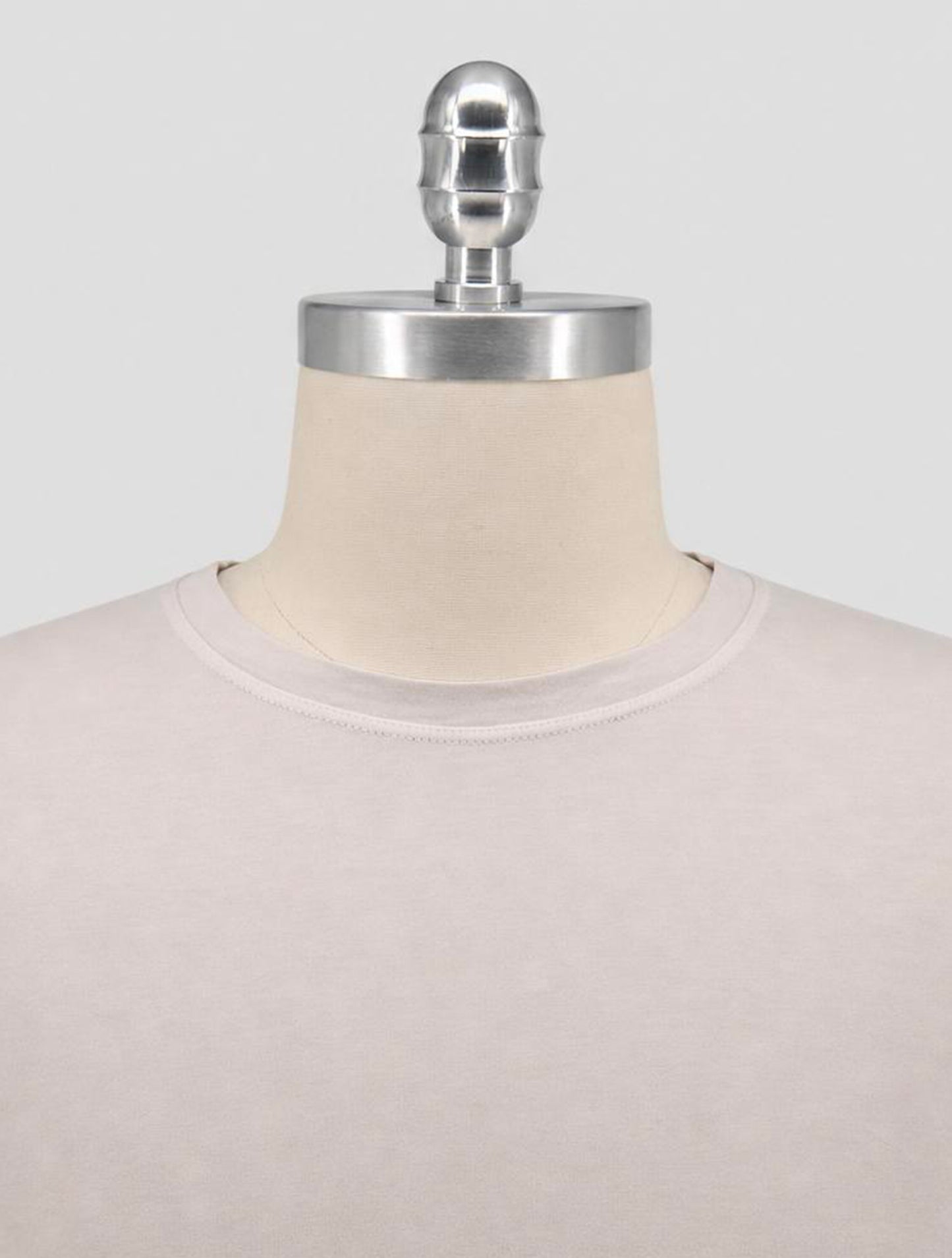 Kiton Beige Cotton Cashmere T-Shirt