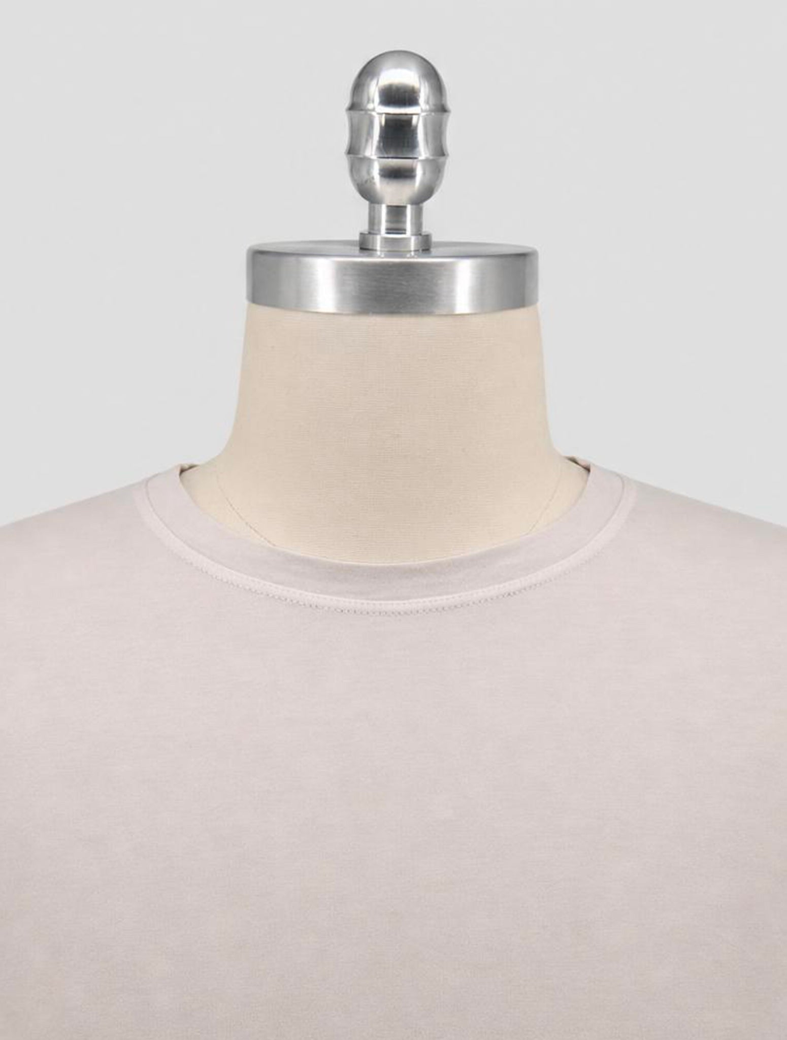 Kiton Beige Cotton Cashmere T-Shirt