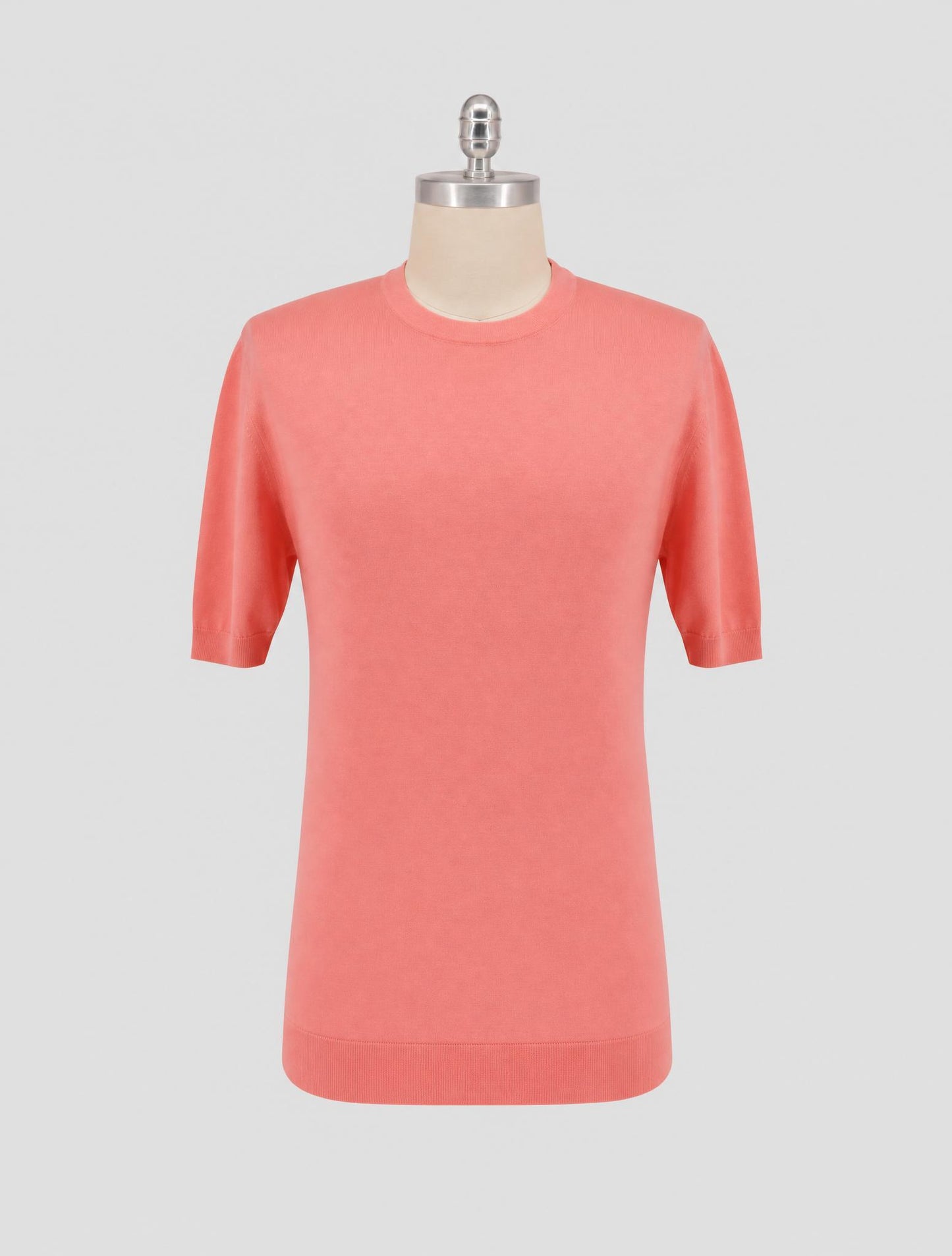 Kiton Pink Cotton Polo