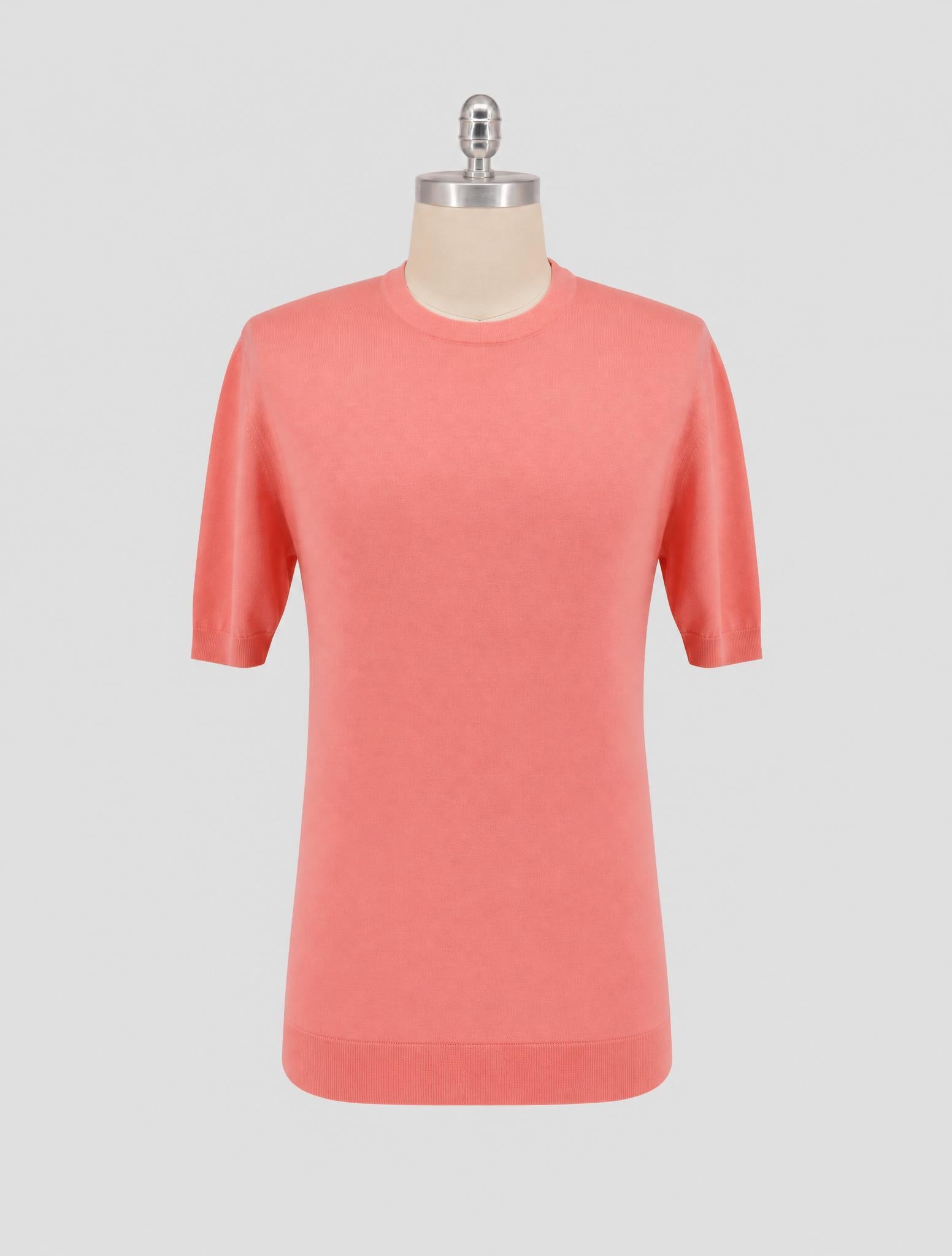 Kiton Pink Cotton Polo