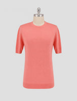 Kiton Pink Cotton Polo