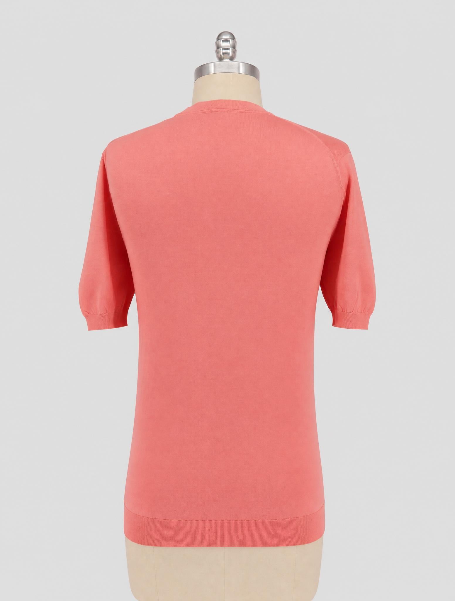 Kiton Pink Cotton Polo