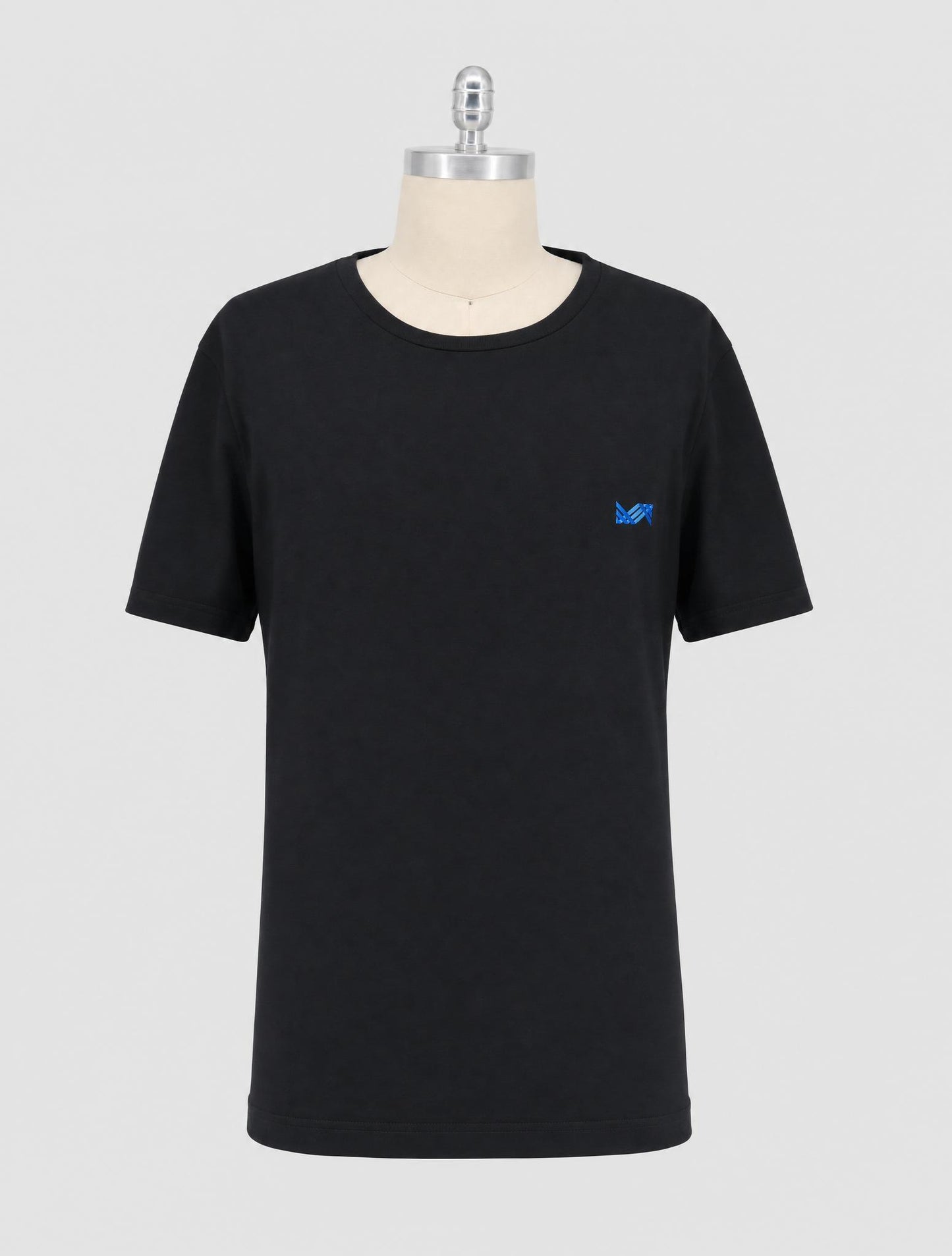 Kiton Knt Black Cotton T-Shirt