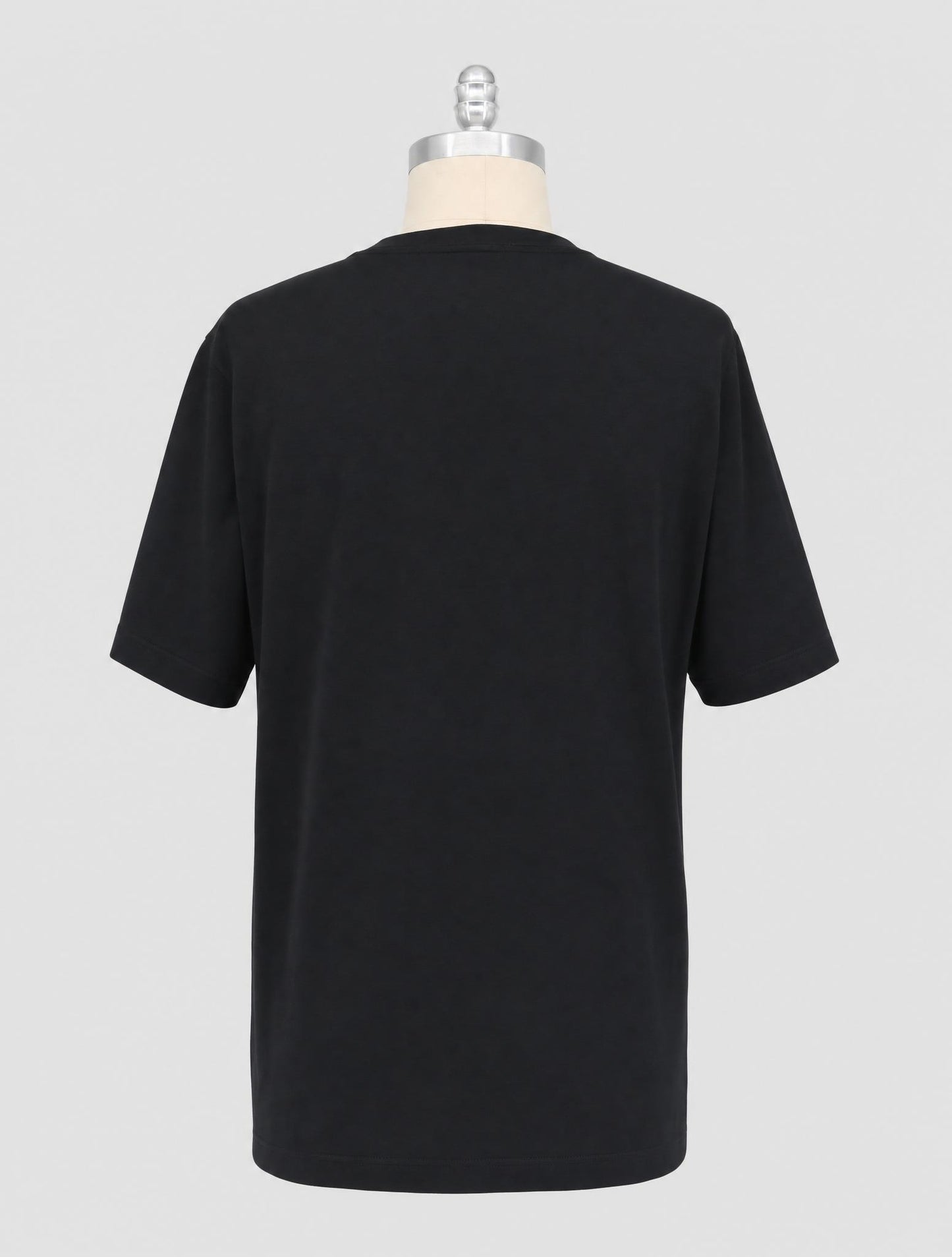 Kiton Knt Black Cotton T-Shirt