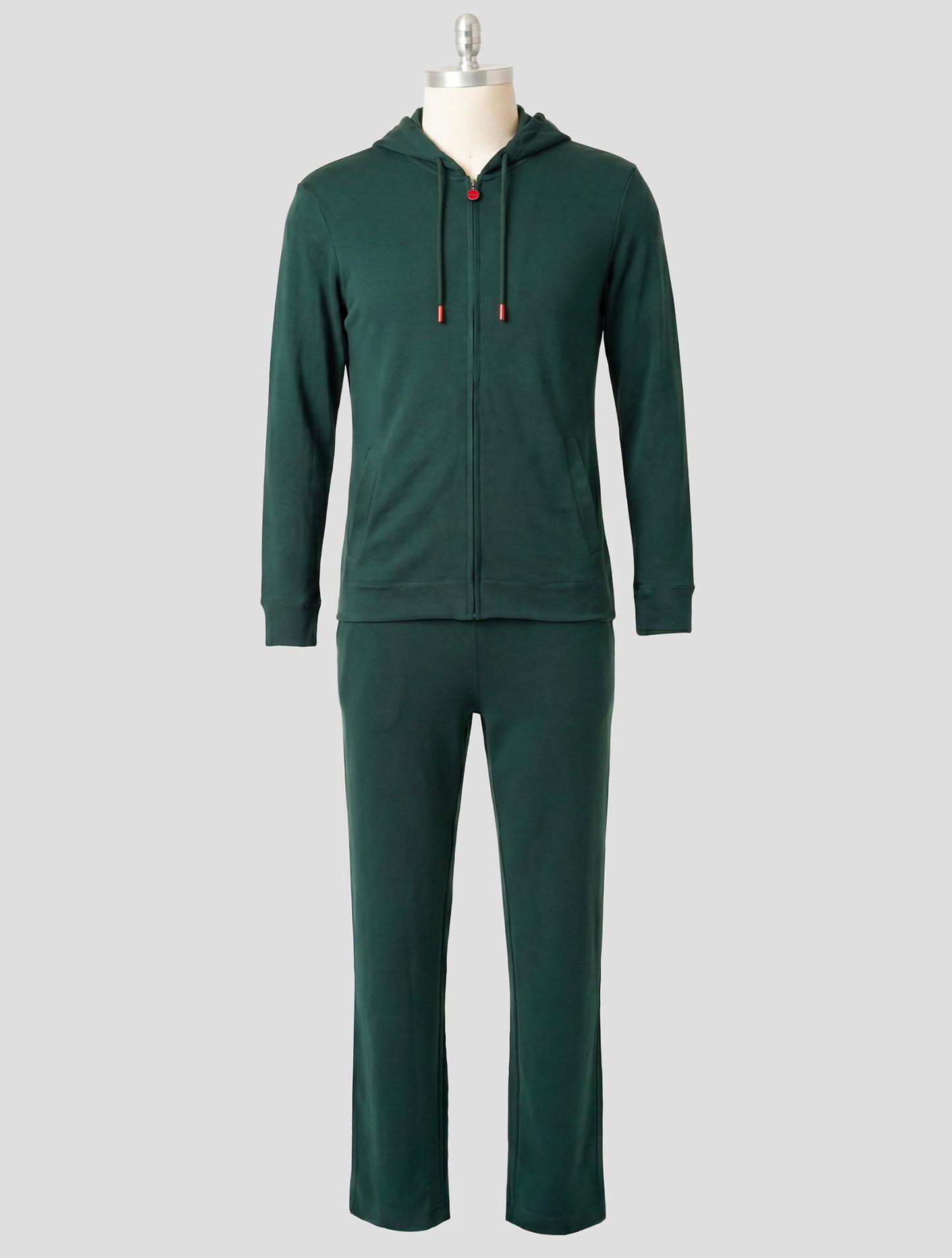 Kiton Green Cotton Cashmere Tracksuit