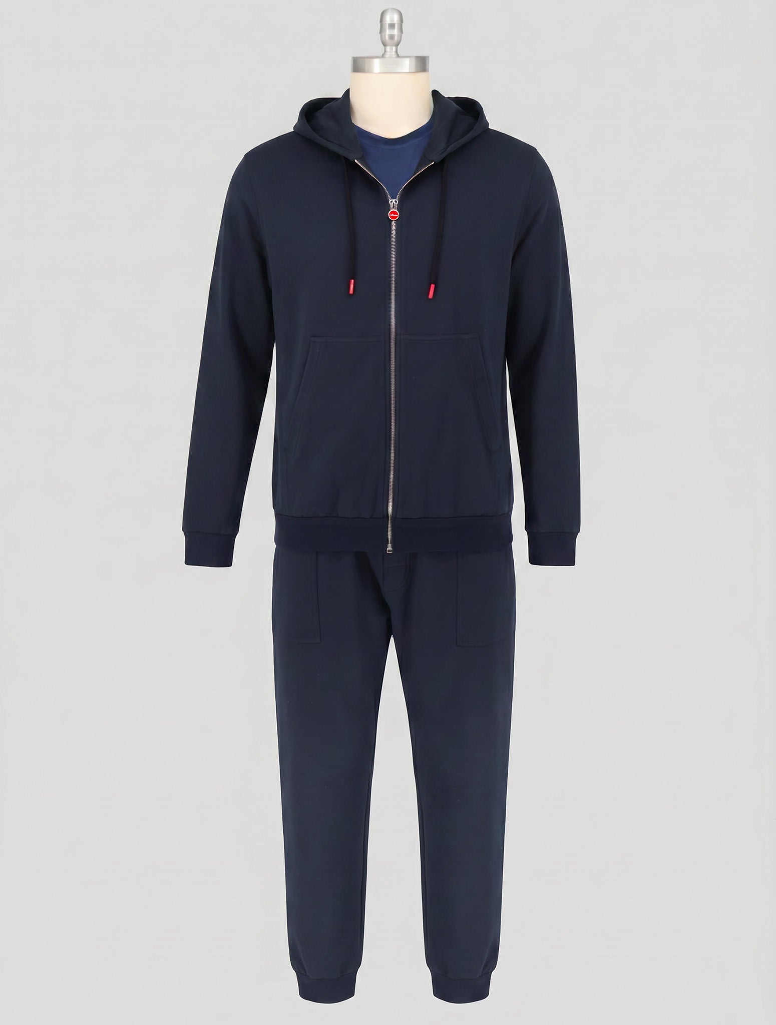 Kiton Blue Cotton Ea Tracksuit