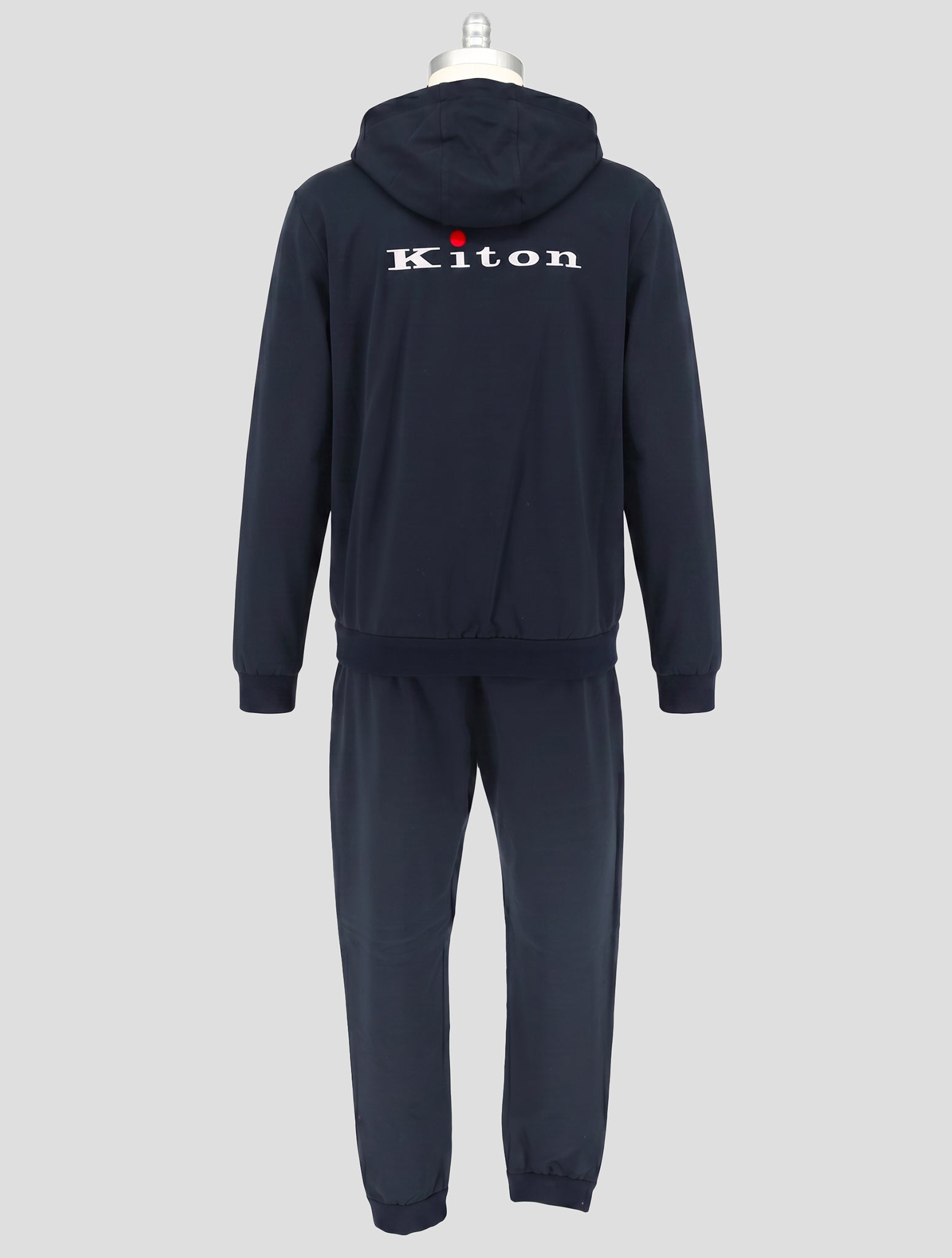 Kiton Blue Cotton Ea Tracksuit