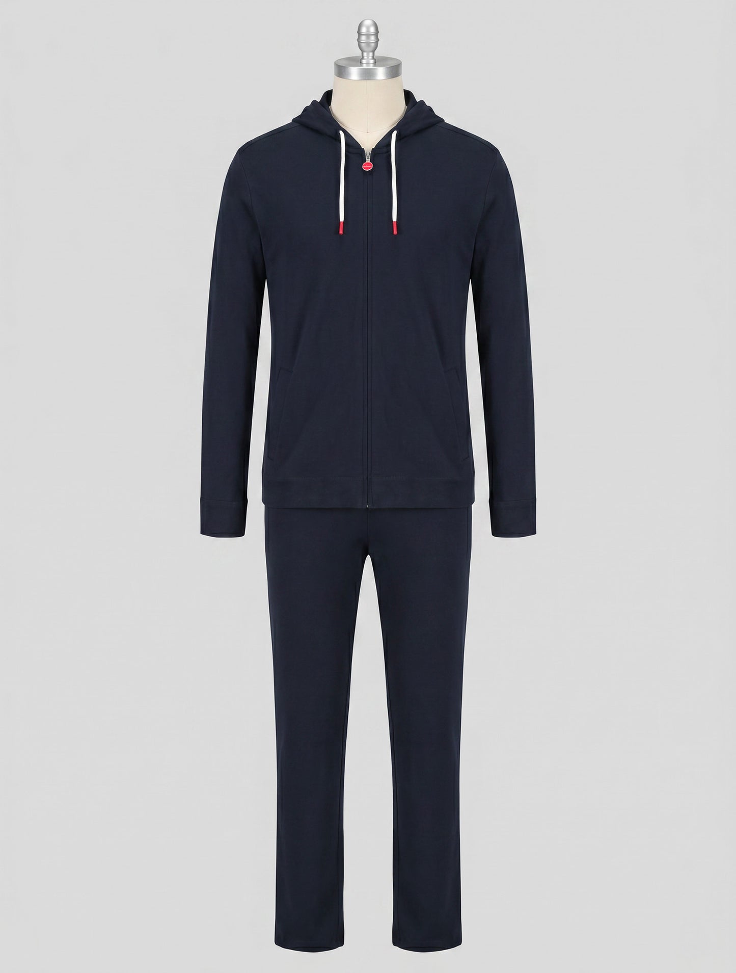 Kiton Blue Cotton Cashmere Pajamas