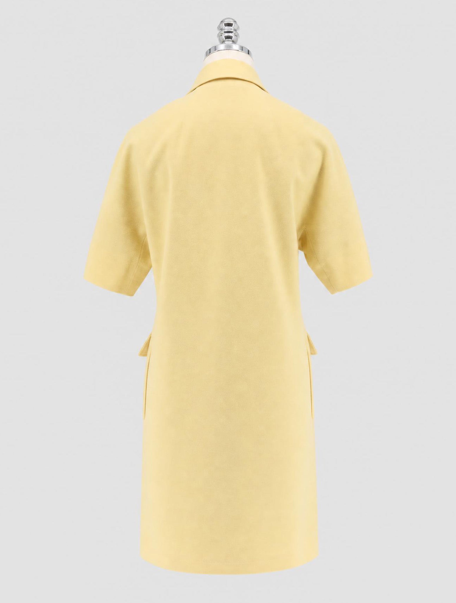 Kiton Yellow Cashmere Overcoat Women