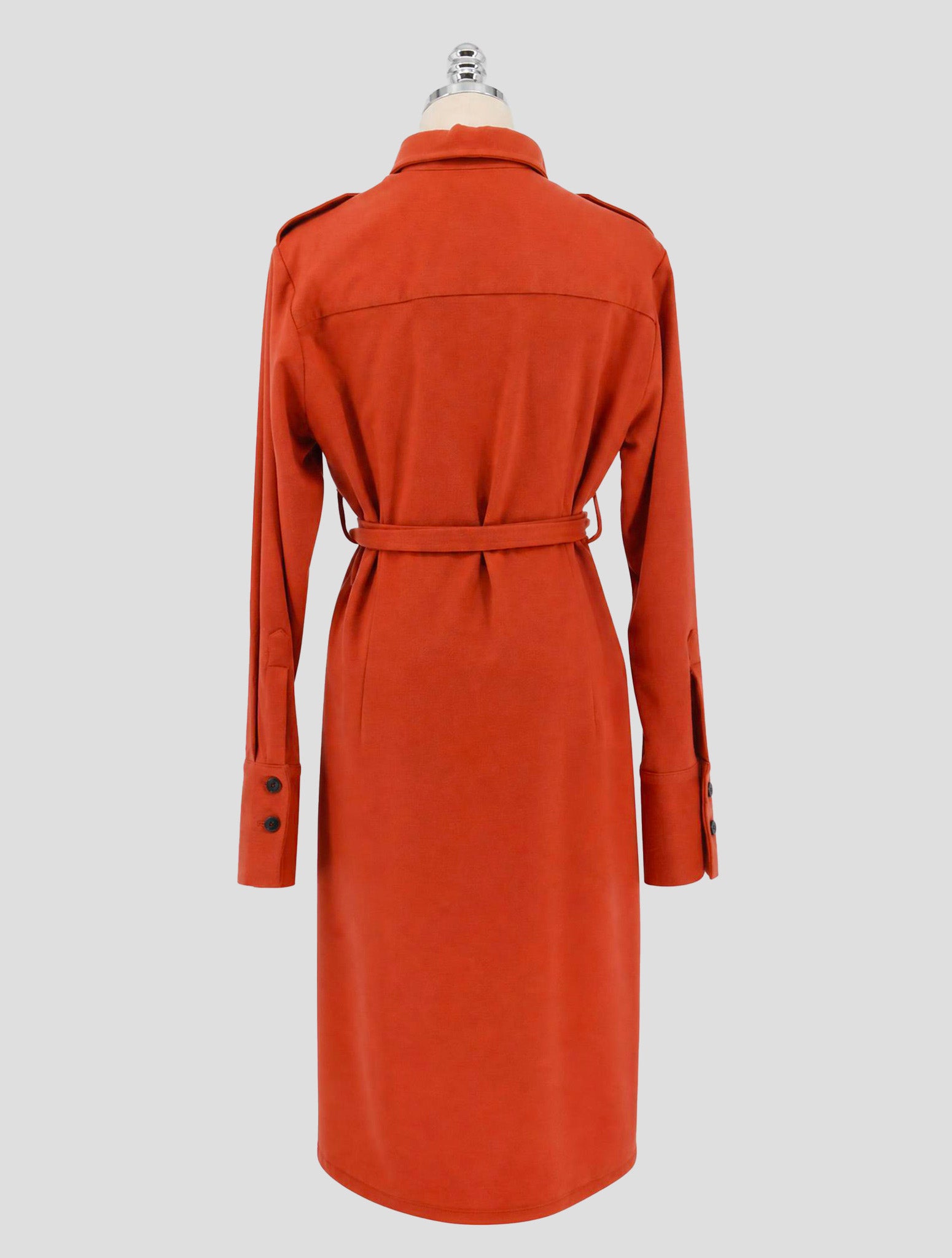 Kiton Orange Cashmere Dress Women